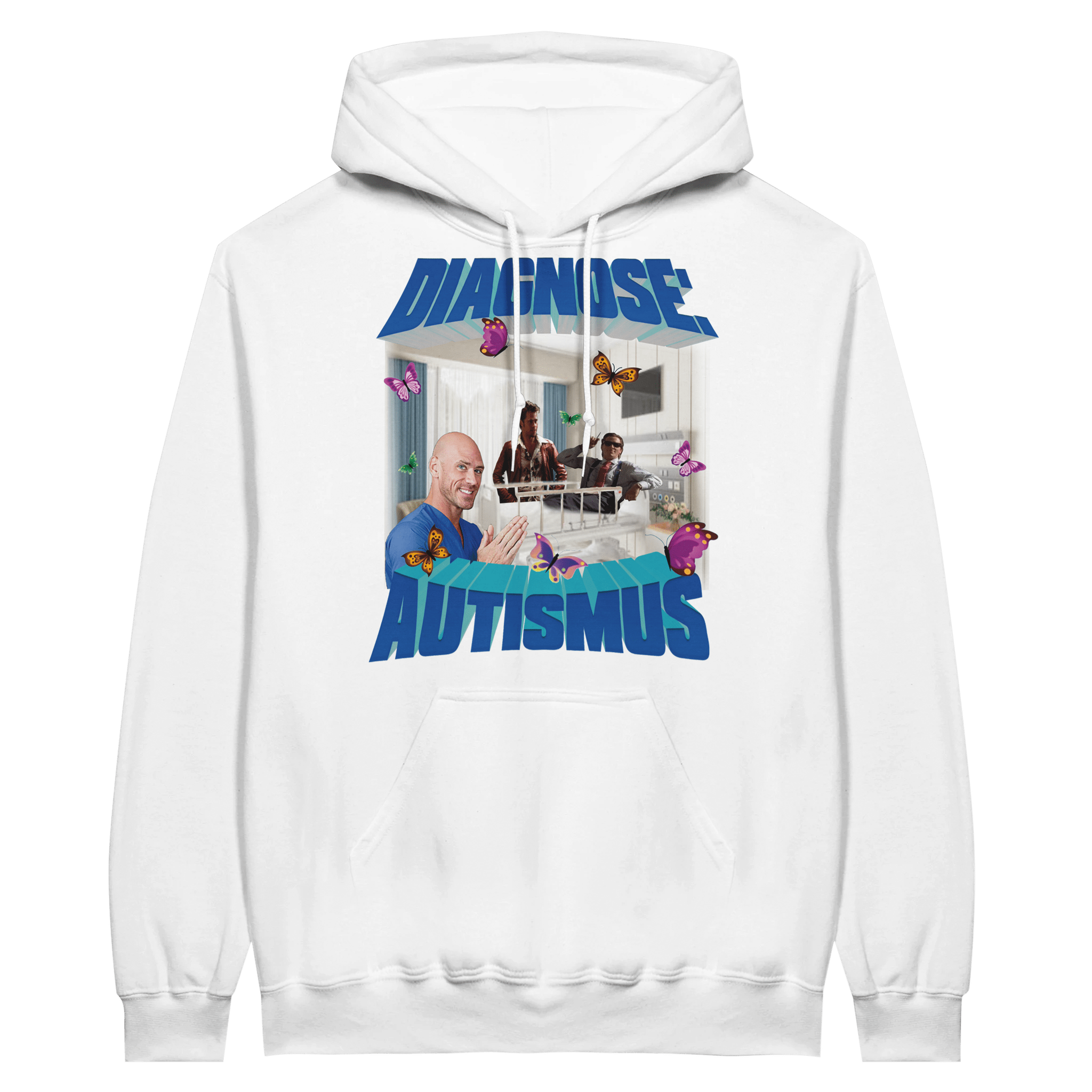 DIAGNOSE AUTISMUS HOODIE - LetztesHemd