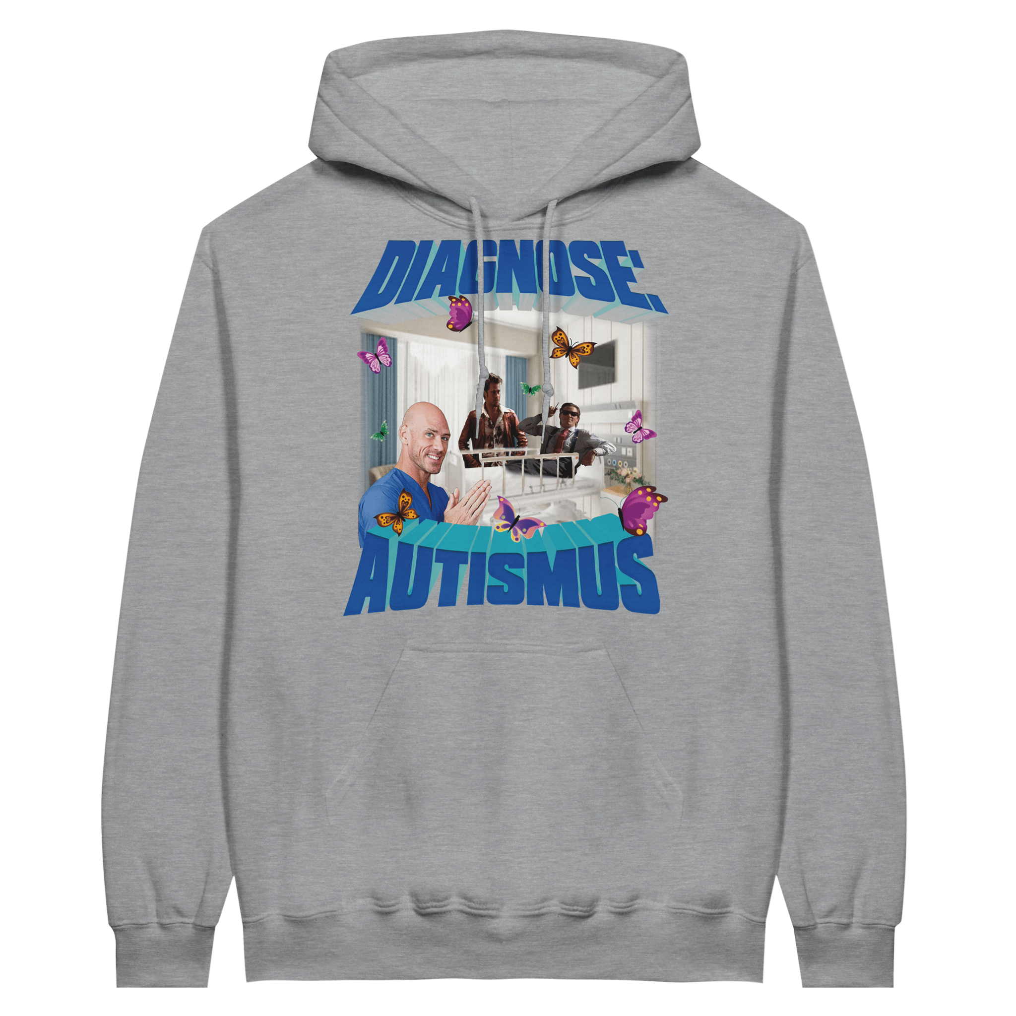 DIAGNOSE AUTISMUS HOODIE - LetztesHemd