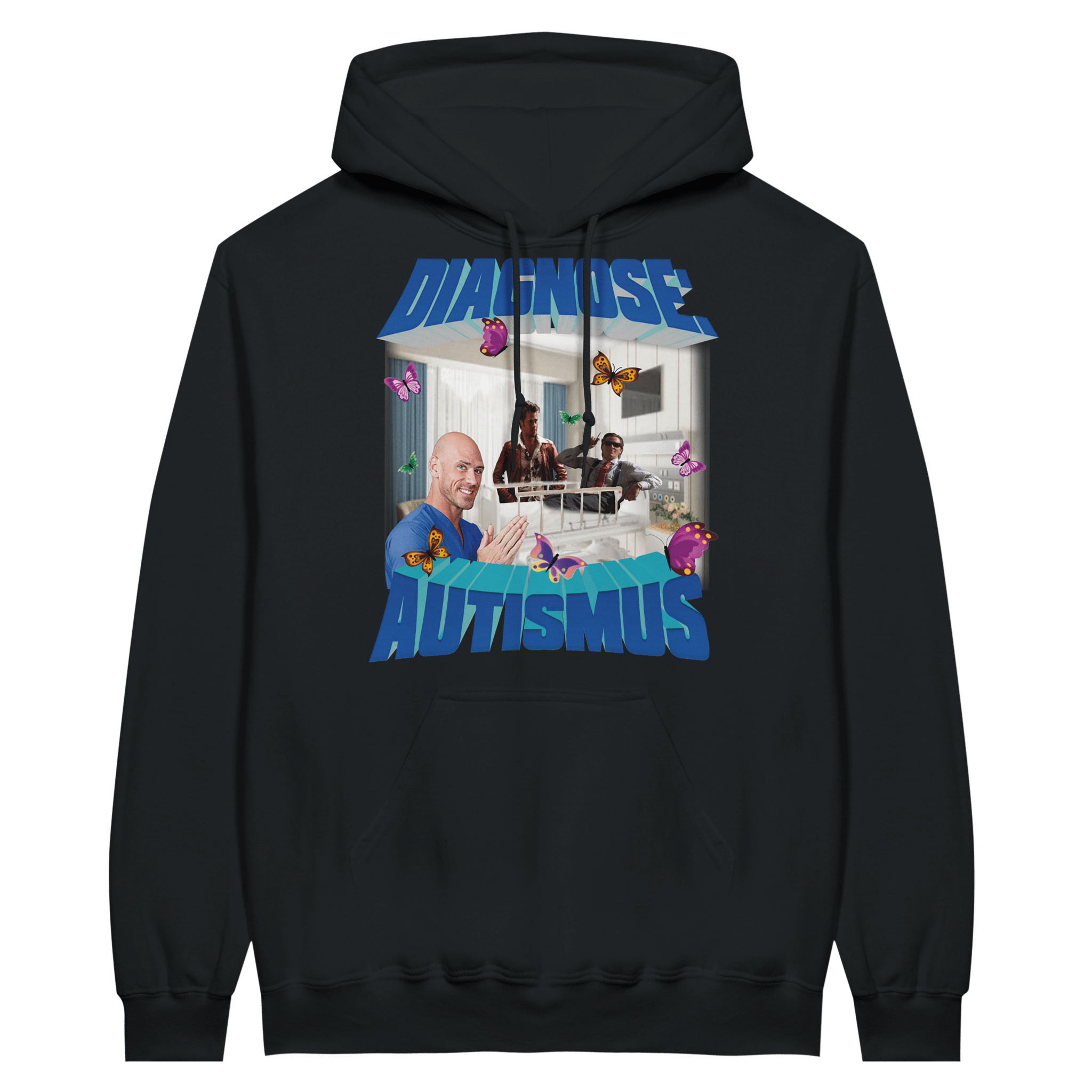 DIAGNOSE AUTISMUS HOODIE - LetztesHemd