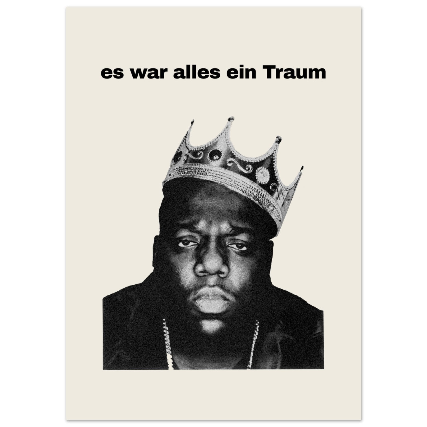 Es war alles ein Traum Poster - Print Material - LetztesHemd