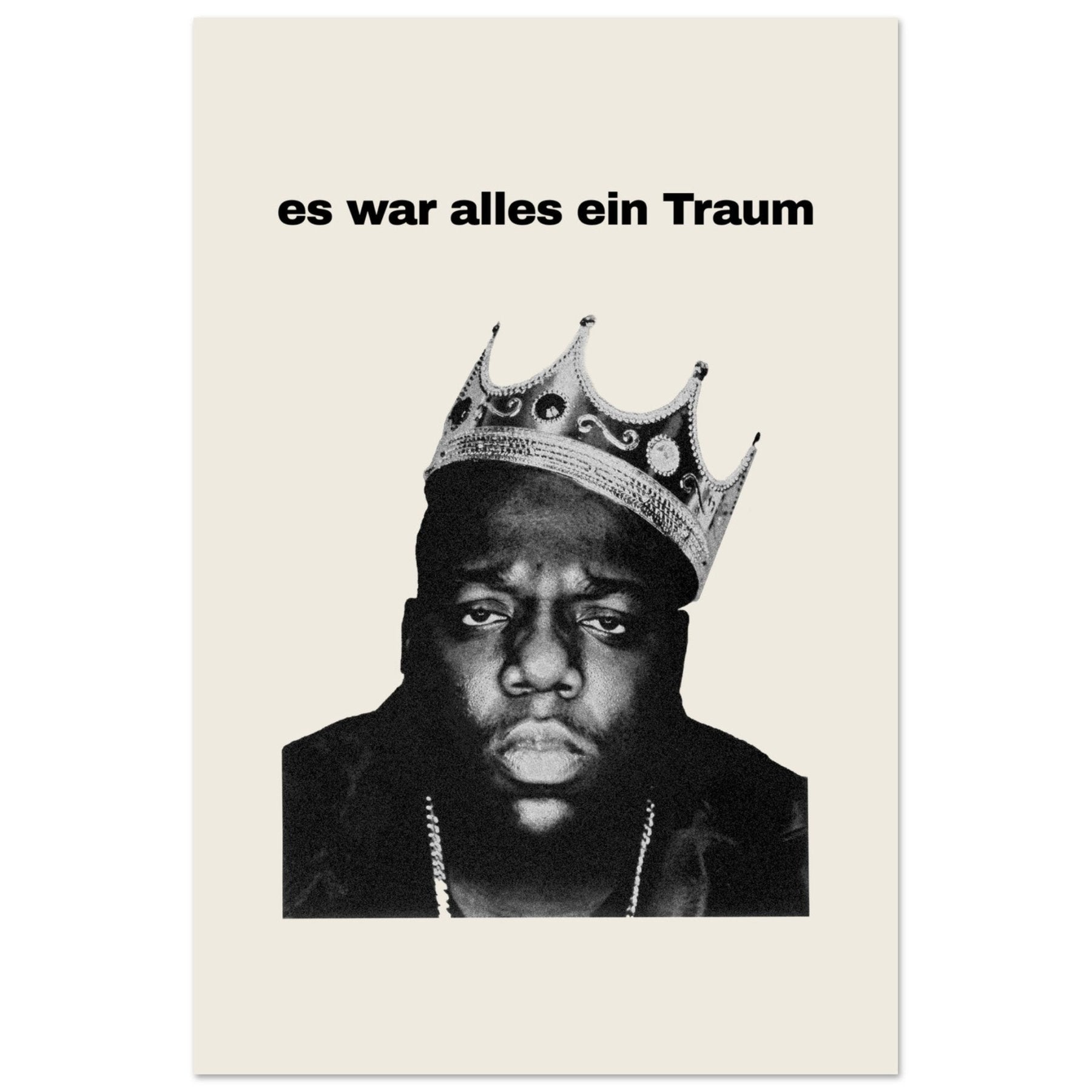 Es war alles ein Traum Poster - Print Material - LetztesHemd
