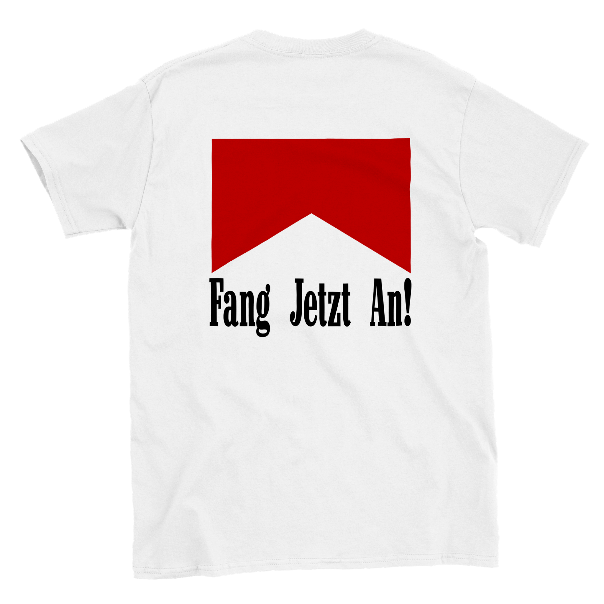 FANG JETZT AN MARLBORO DOUBLE PRINT T - SHIRT - LetztesHemd