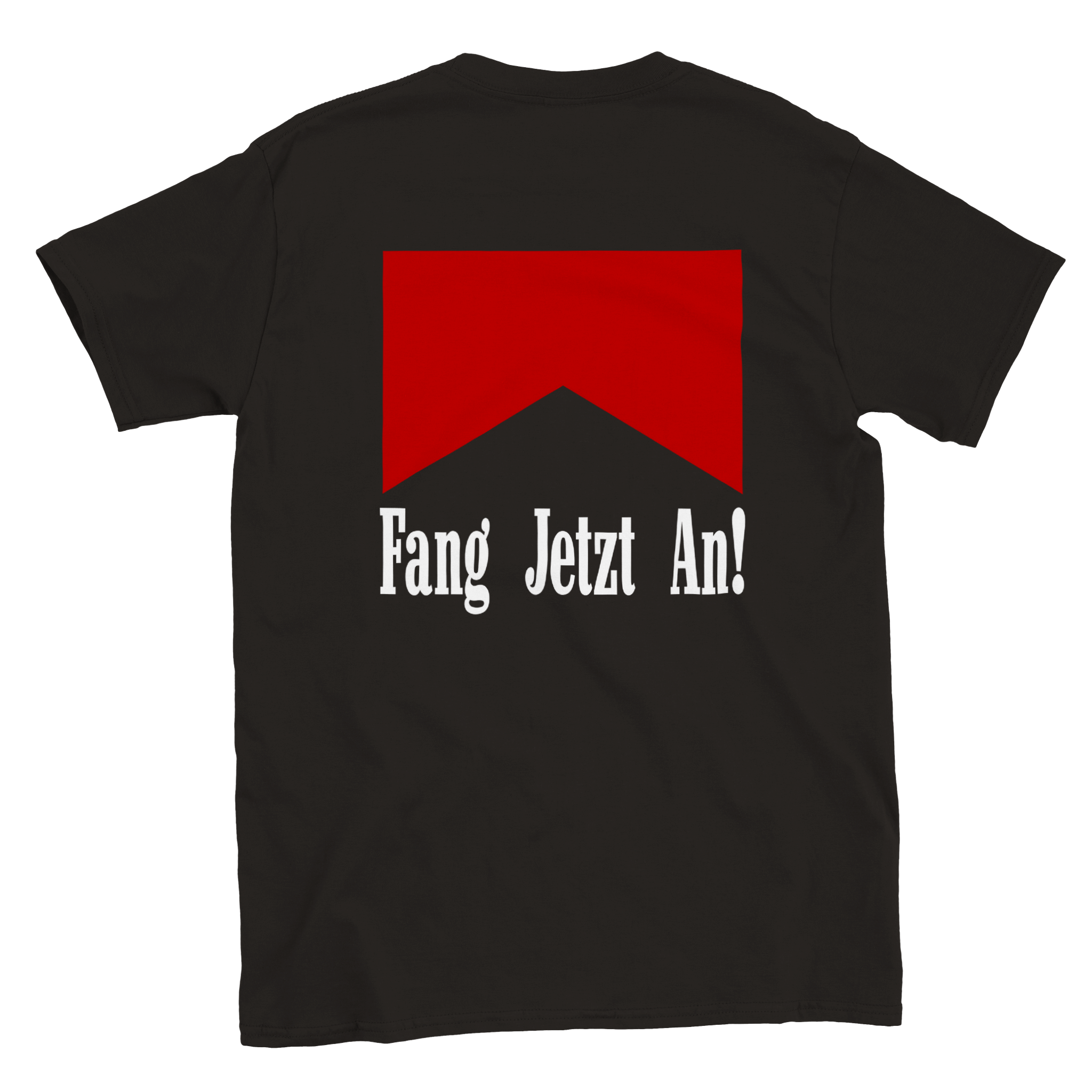 FANG JETZT AN MARLBORO DOUBLE PRINT T - SHIRT - LetztesHemd