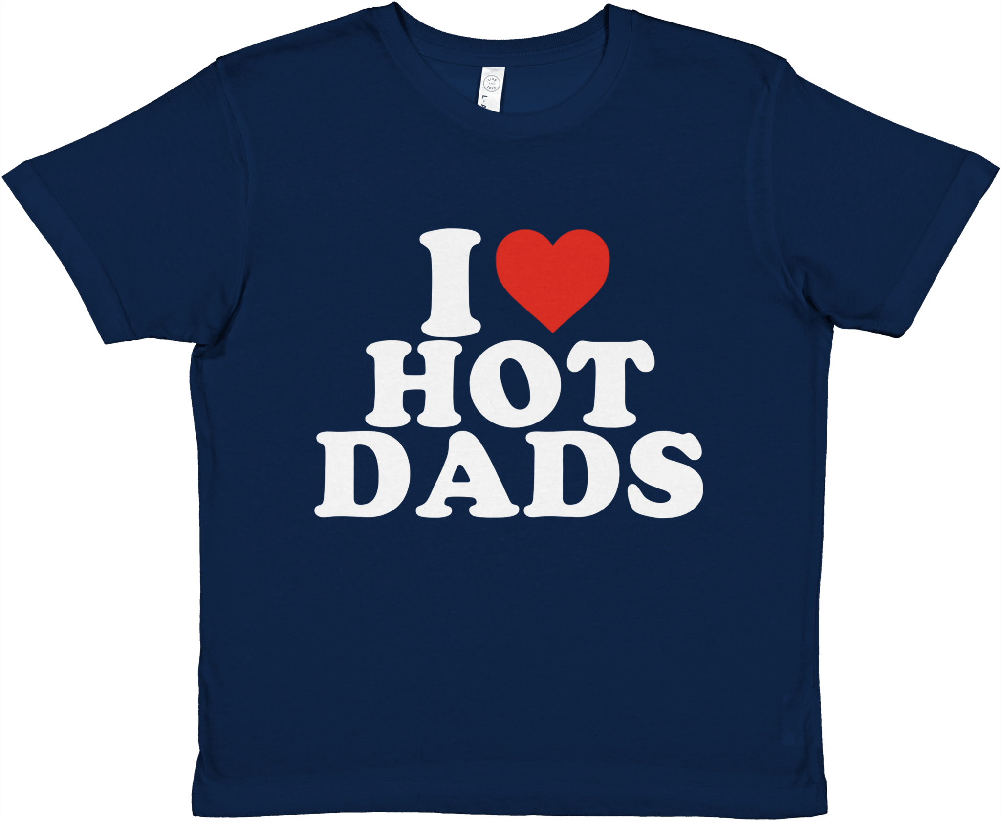 I LOVE HOT DADS BABY TEE - LetztesHemd