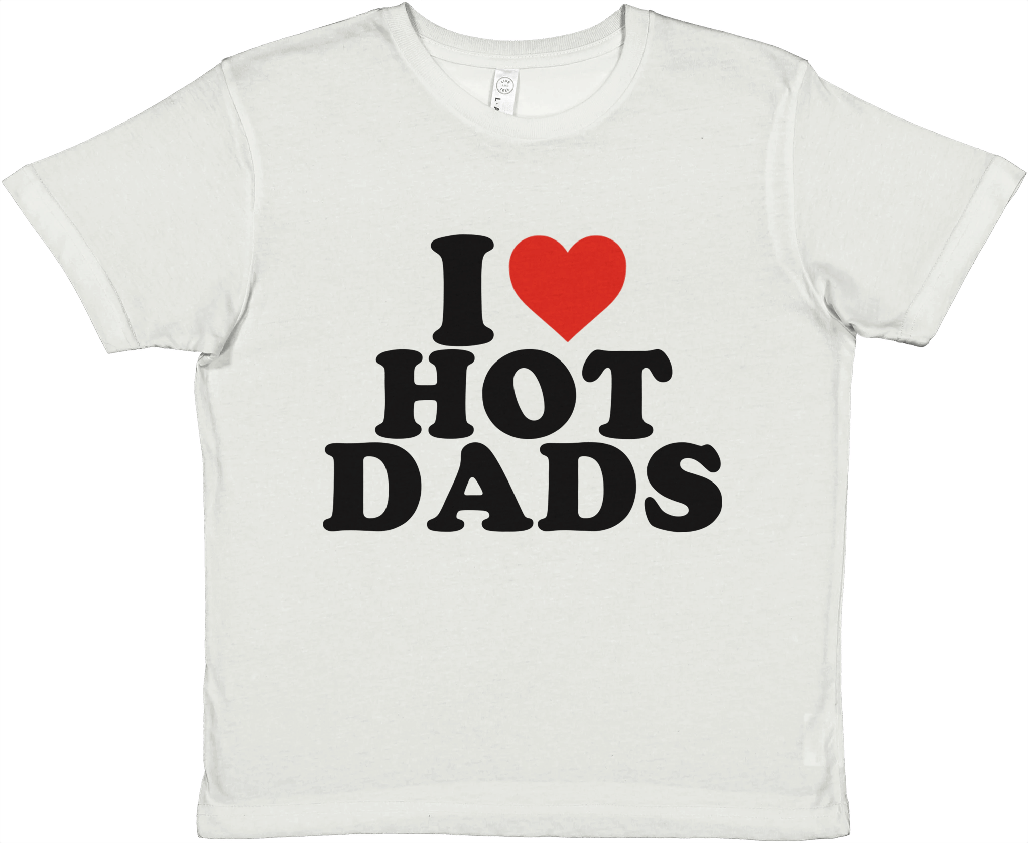 I LOVE HOT DADS BABY TEE - LetztesHemd