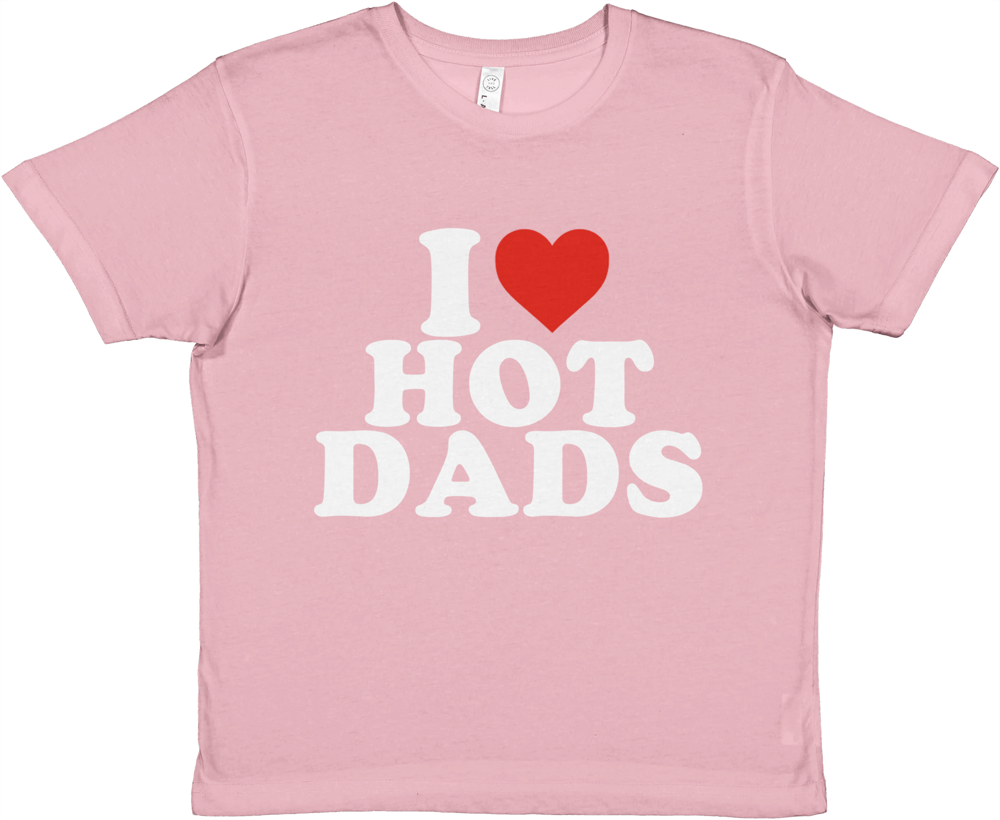 I LOVE HOT DADS BABY TEE - LetztesHemd