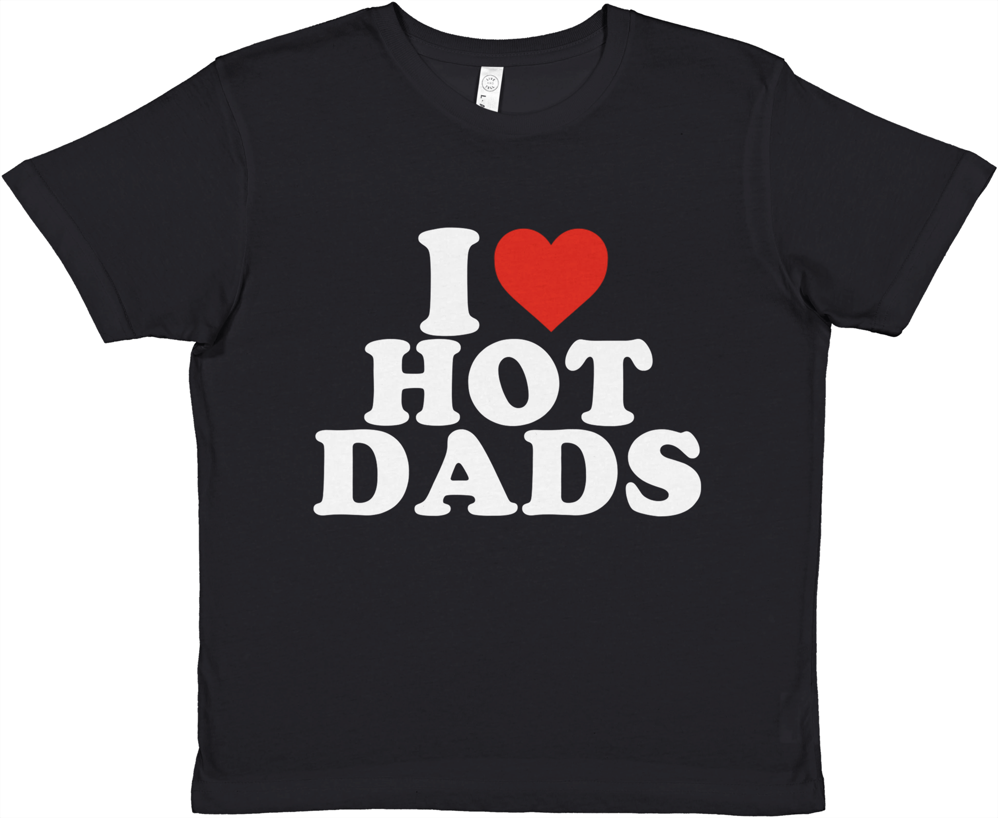 I LOVE HOT DADS BABY TEE - LetztesHemd