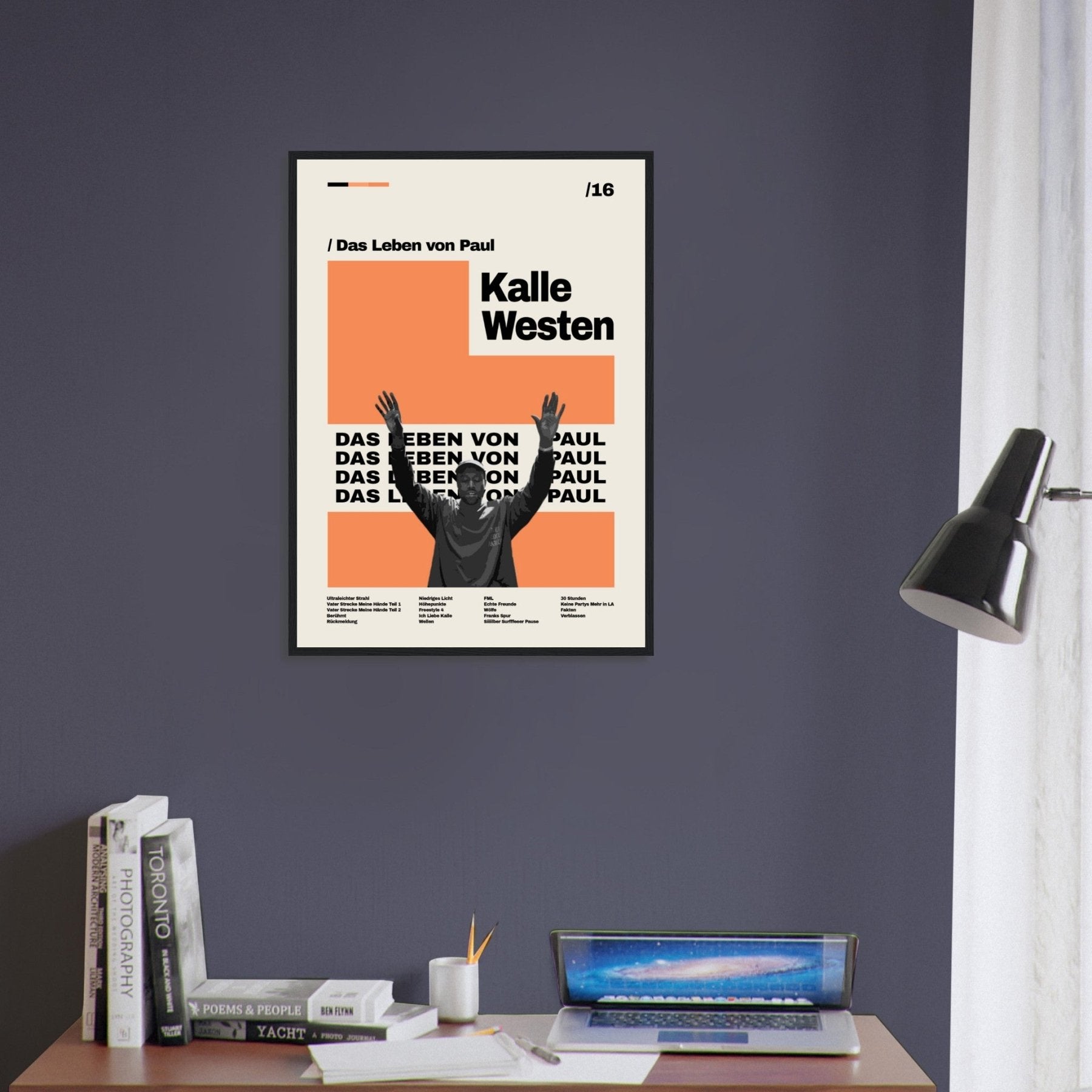 Kalle Westen - Das Leben von Paul Poster - Print Material - LetztesHemd