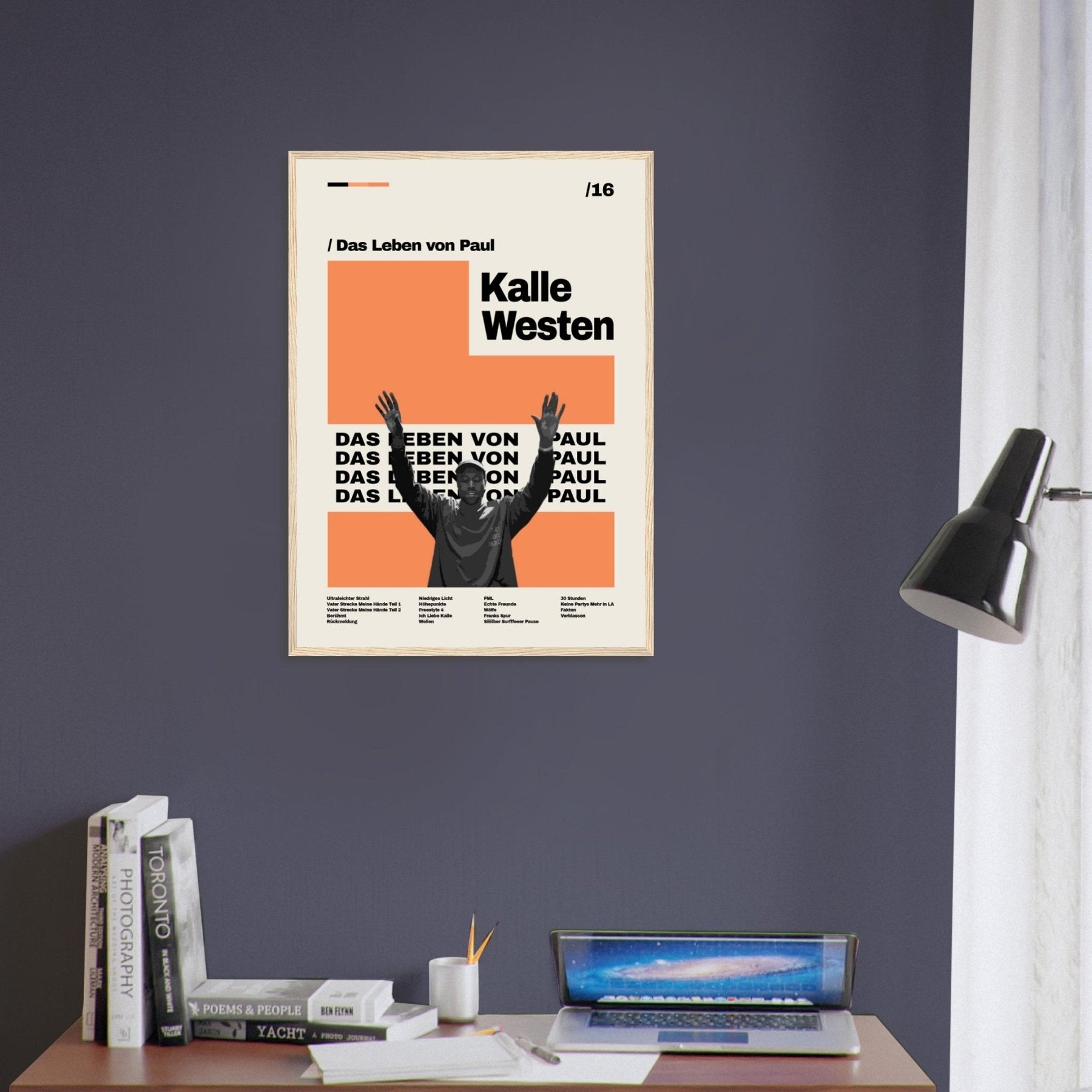 Kalle Westen - Das Leben von Paul Poster - Print Material - LetztesHemd