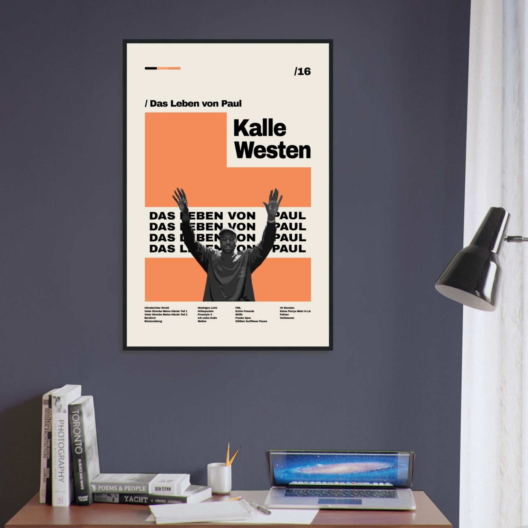 Kalle Westen - Das Leben von Paul Poster - Print Material - LetztesHemd
