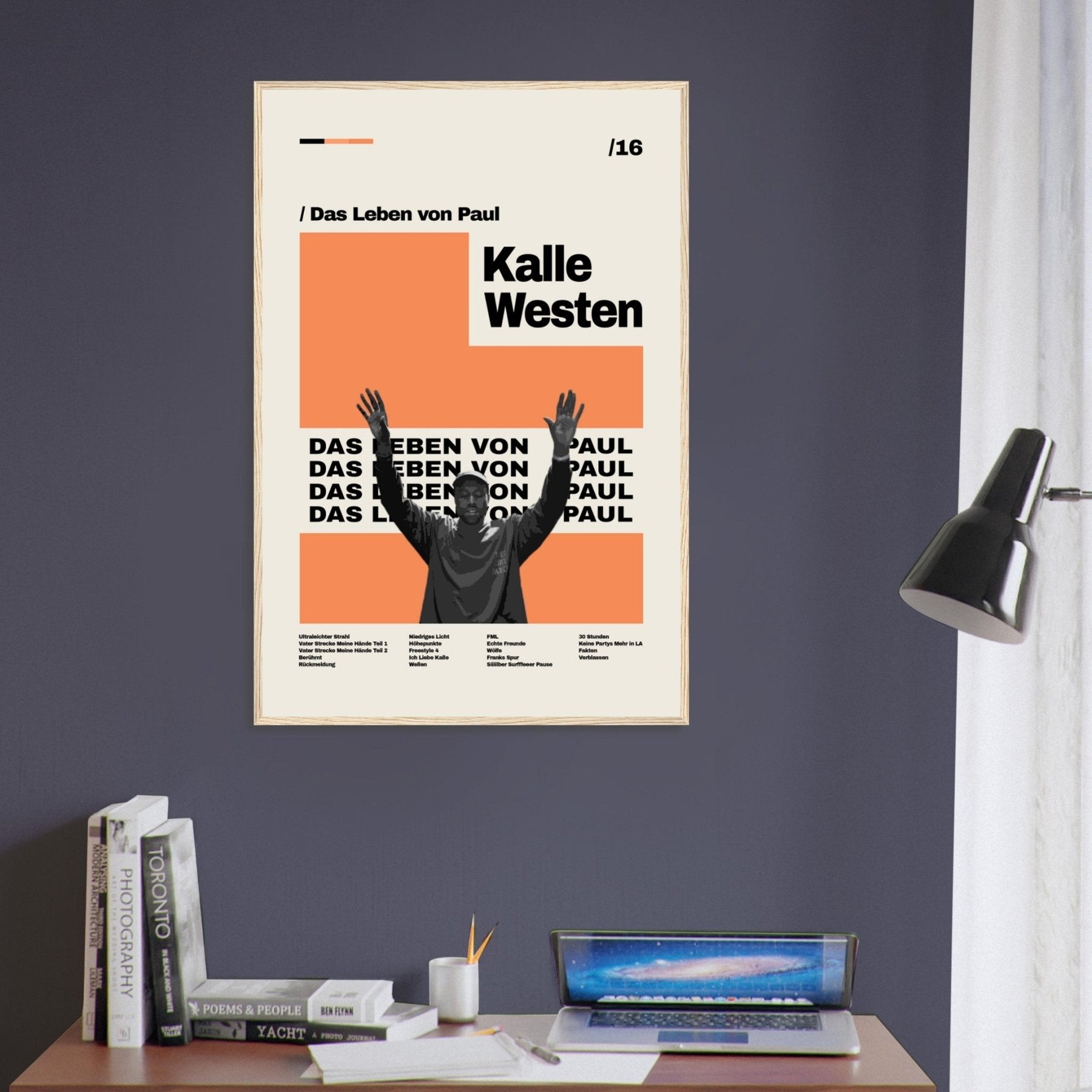 Kalle Westen - Das Leben von Paul Poster - Print Material - LetztesHemd