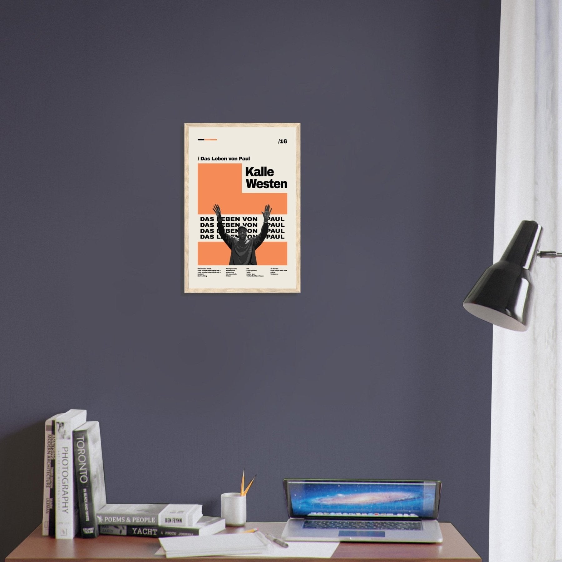 Kalle Westen - Das Leben von Paul Poster - Print Material - LetztesHemd