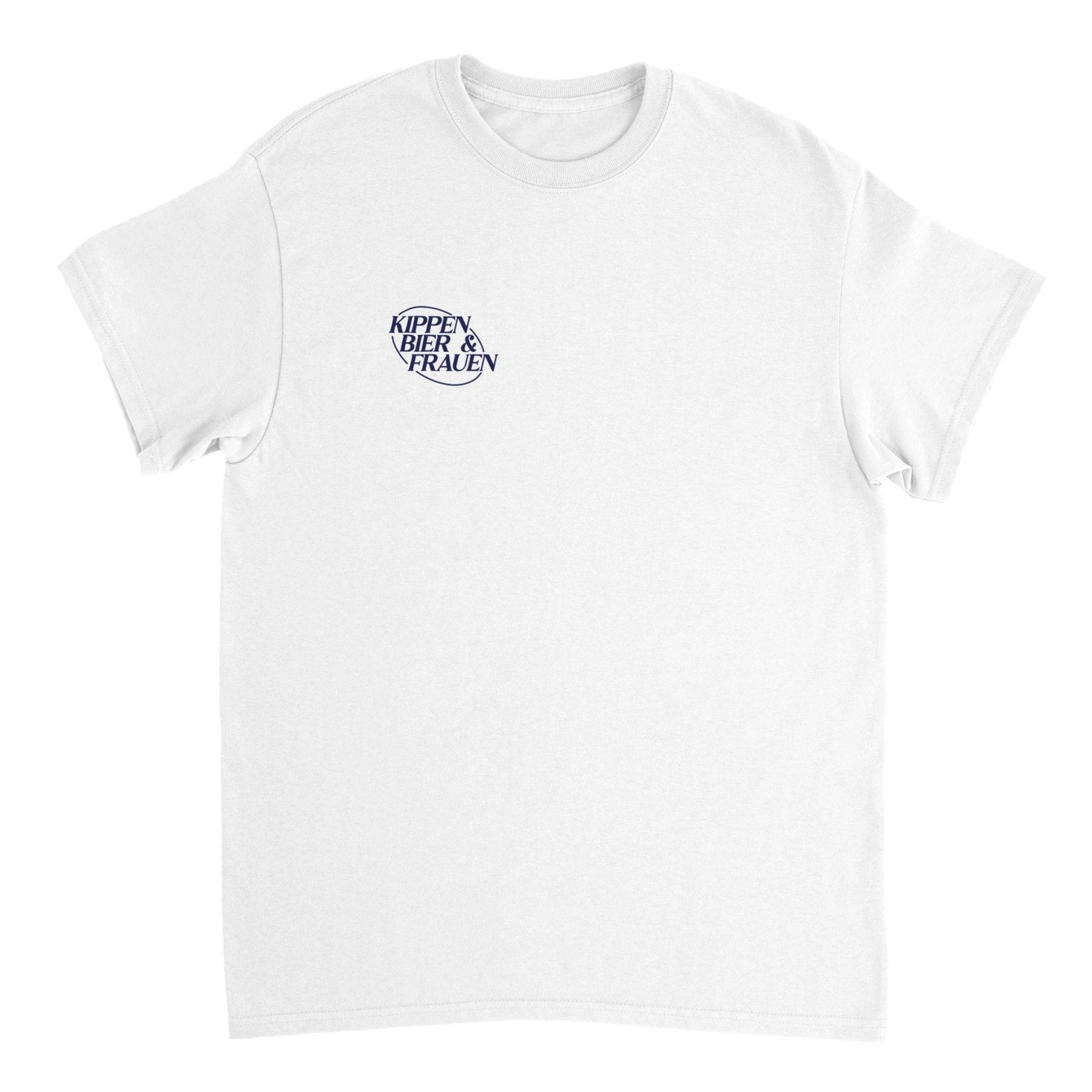 KIPPEN BIER UND FRAUEN T - SHIRT - Print Material - LetztesHemd