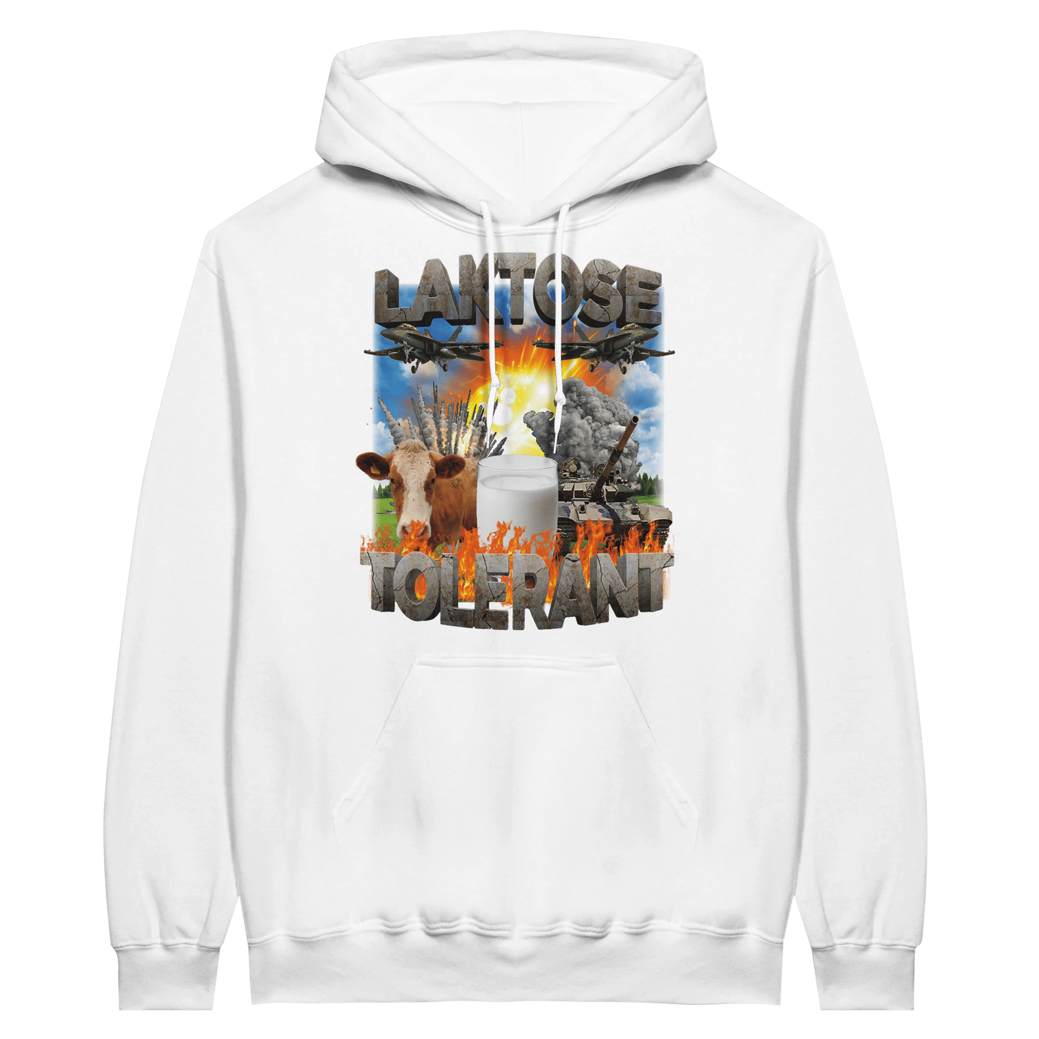 LAKTOSE TOLERANT HOODIE - LetztesHemd