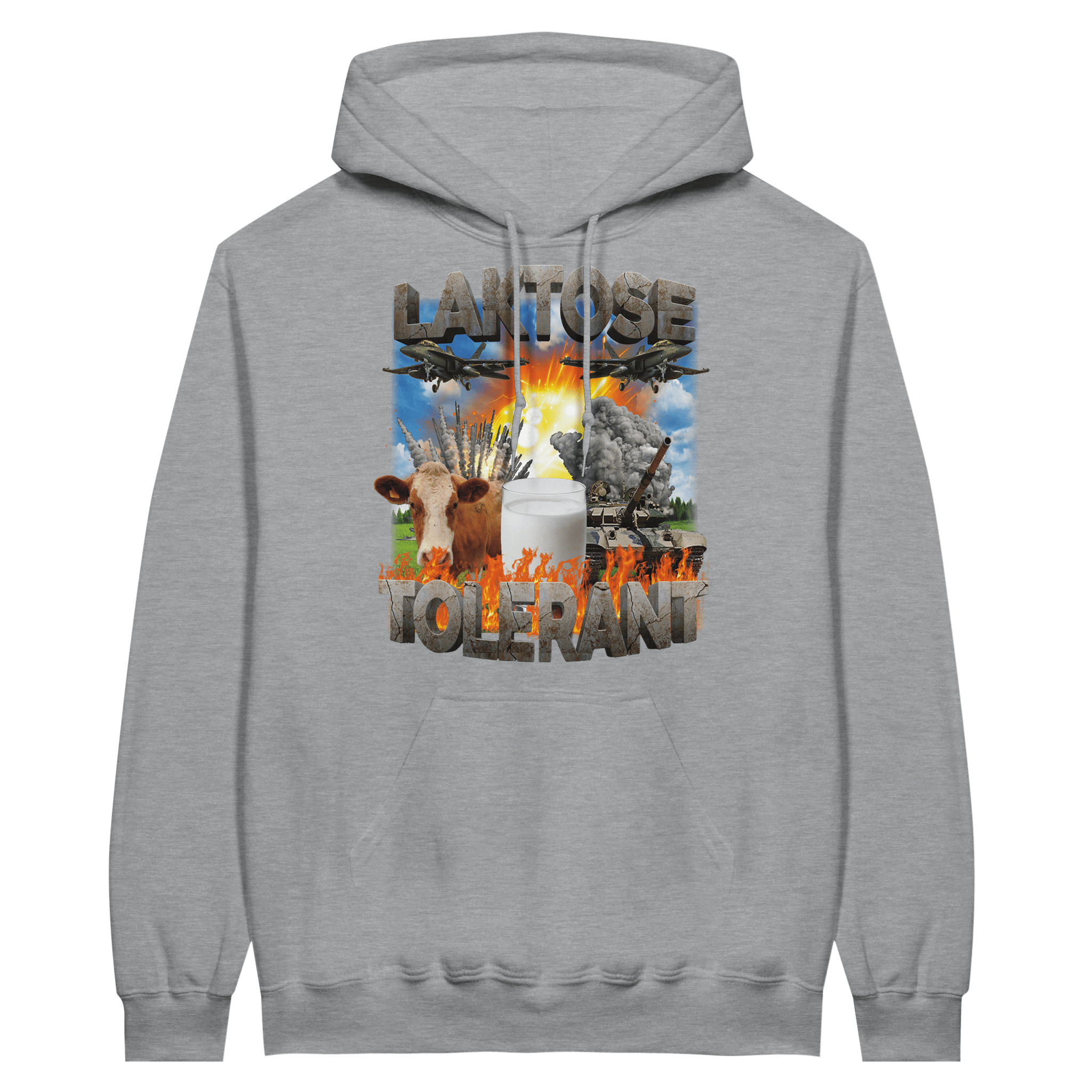 LAKTOSE TOLERANT HOODIE - LetztesHemd