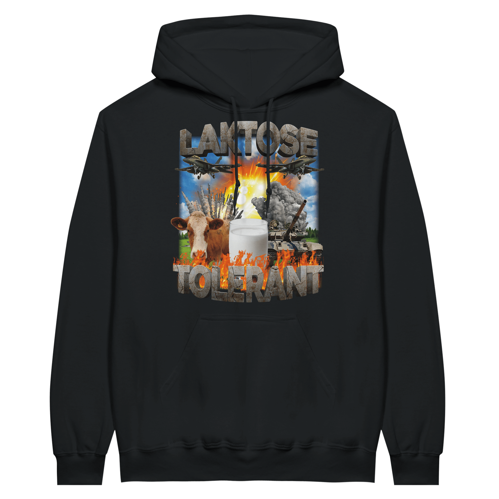 LAKTOSE TOLERANT HOODIE - LetztesHemd