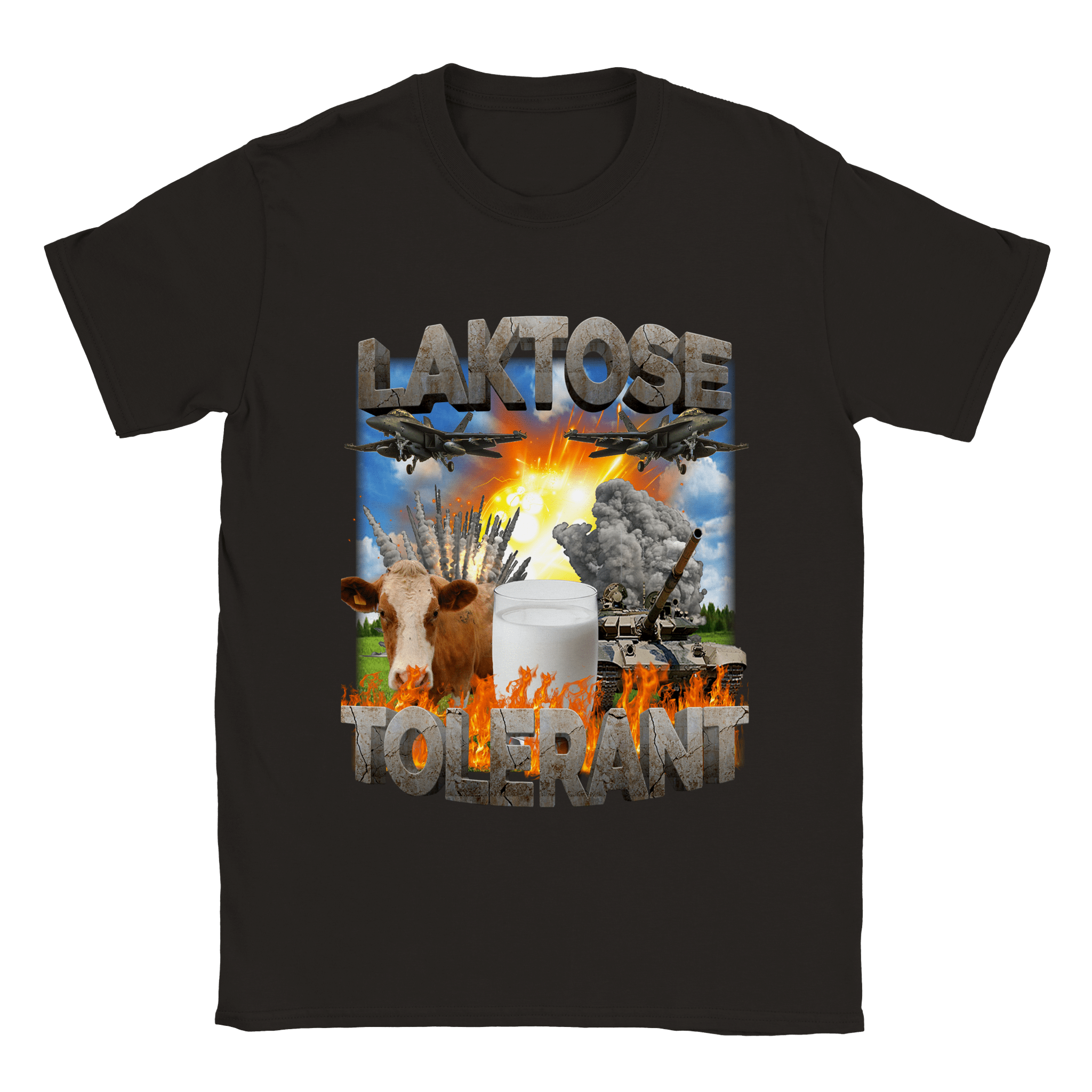 LAKTOSE TOLERANT T - SHIRT - LetztesHemd