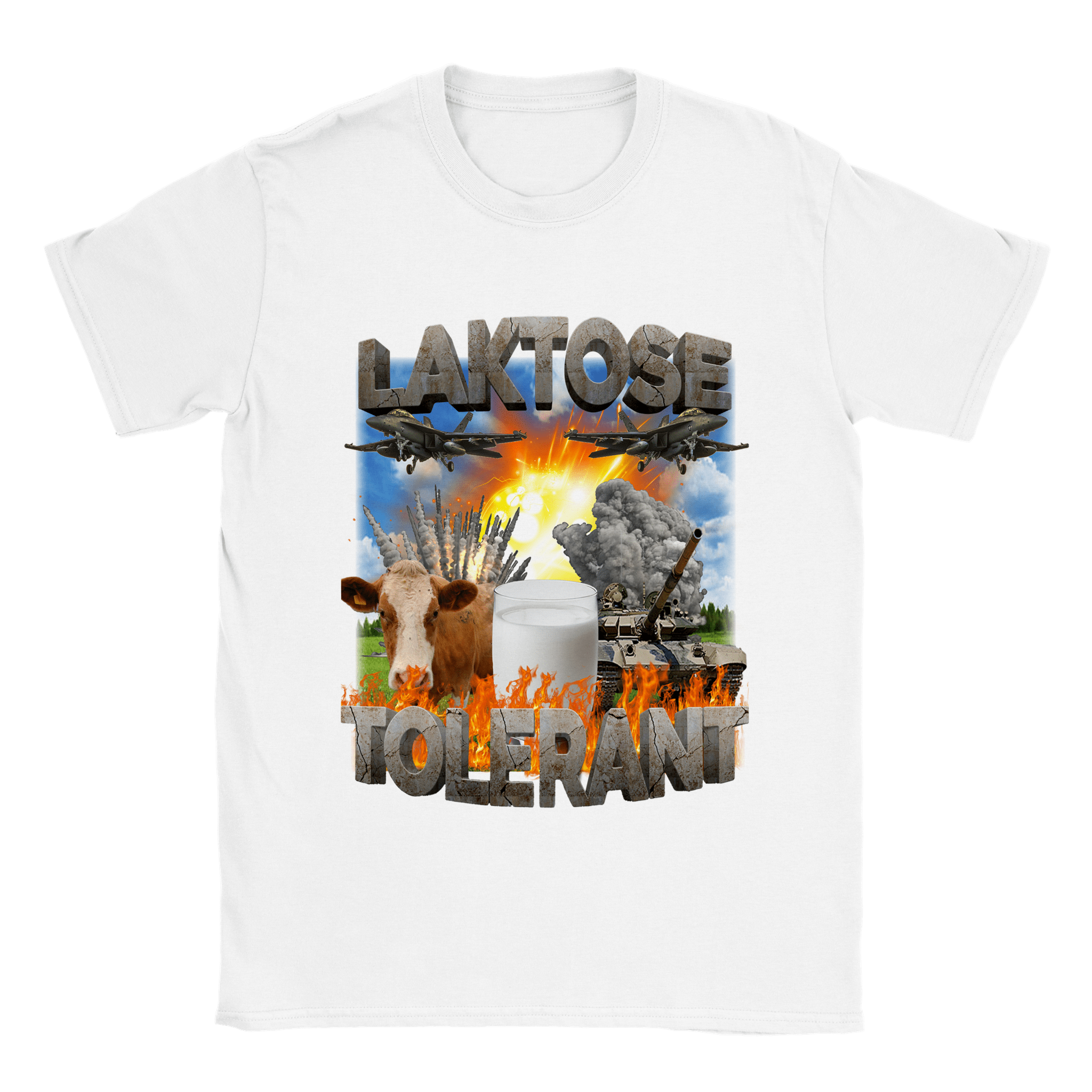 LAKTOSE TOLERANT T - SHIRT - LetztesHemd