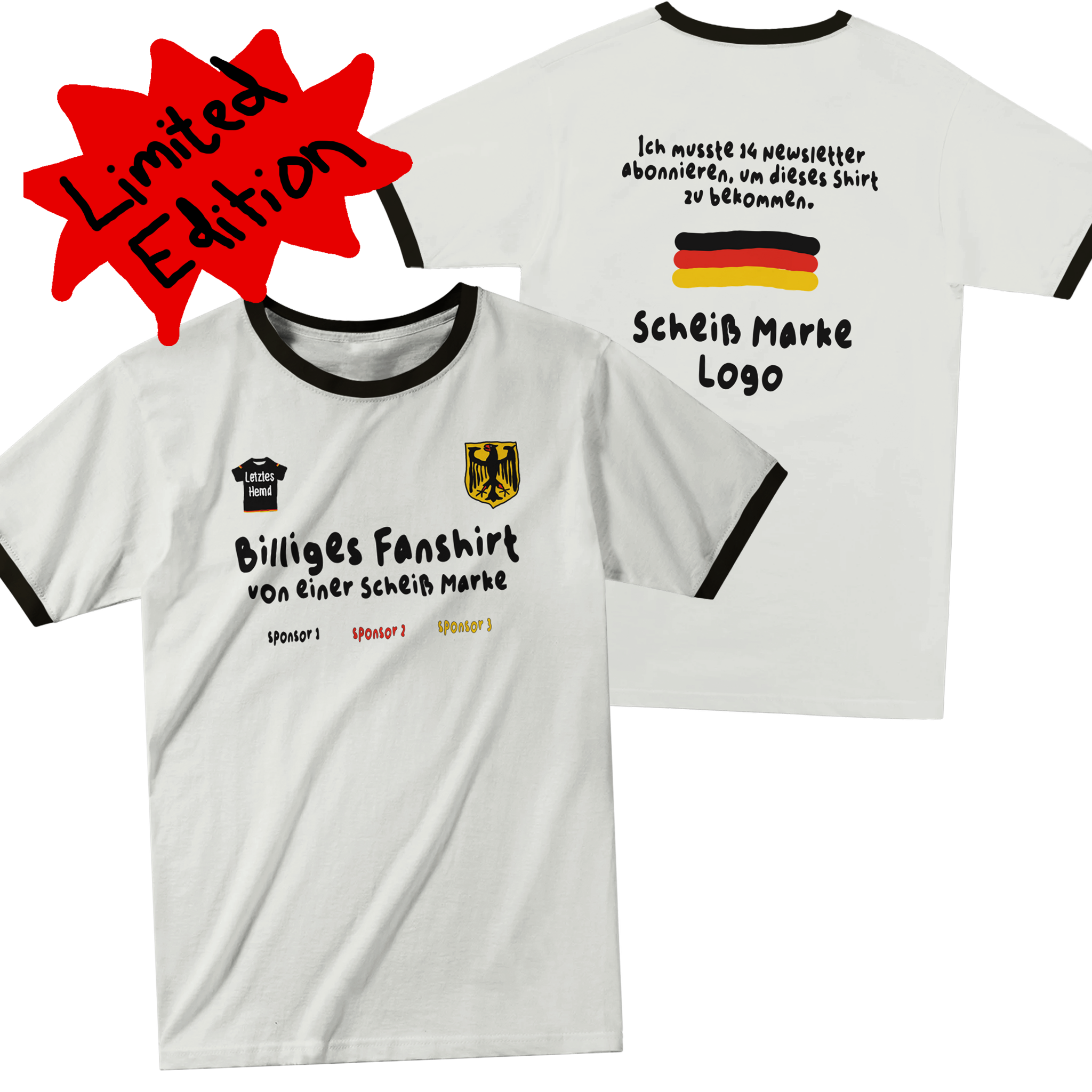 BILLIGES FANSHIRT VON EINER SCHEISS MARKE T-SHIRT