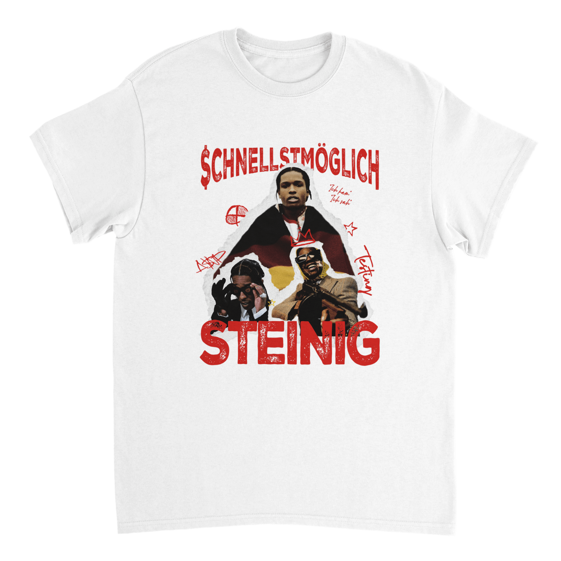 SCHNELLSTMÖGLICH STEINIG T - SHIRT - Print Material - LetztesHemd