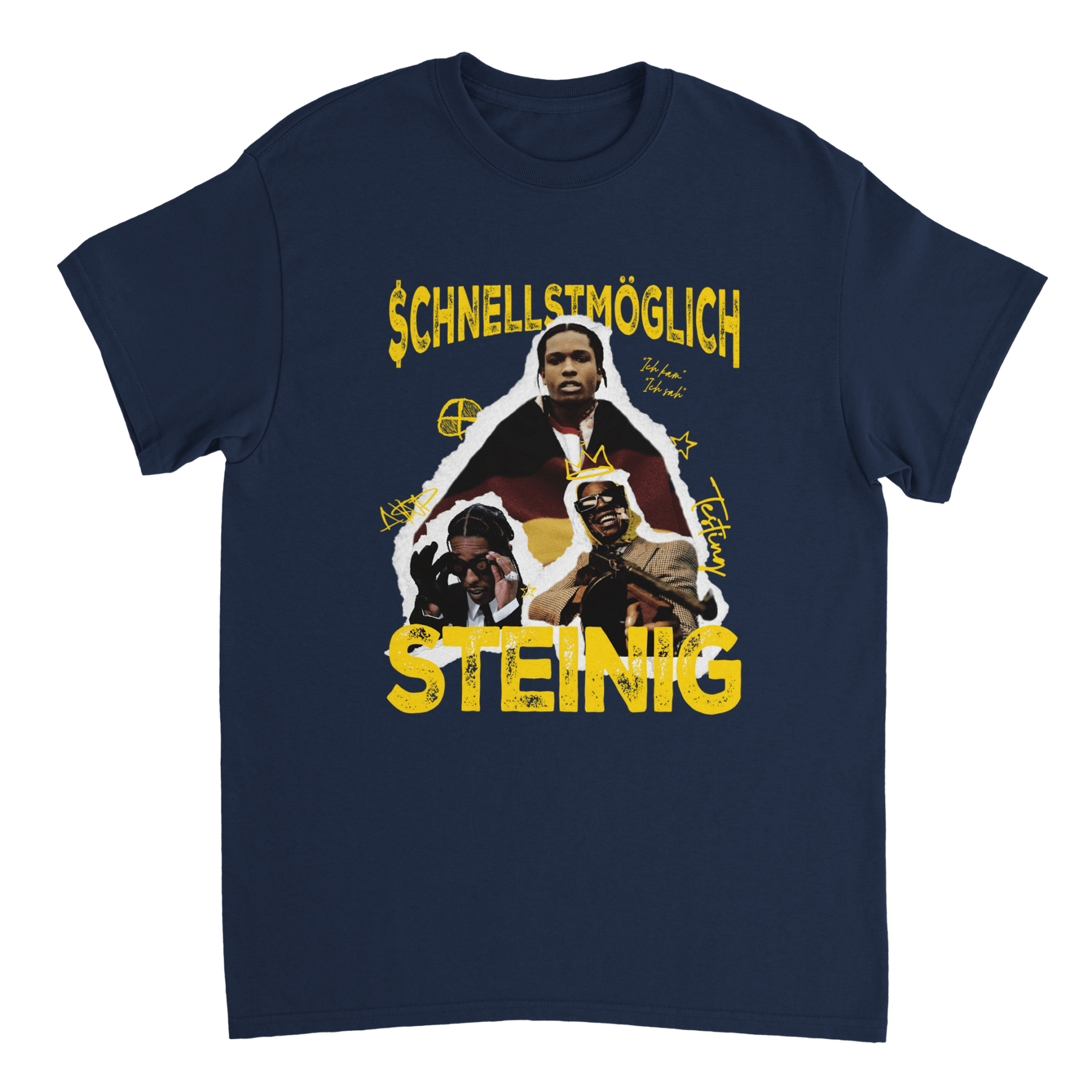 SCHNELLSTMÖGLICH STEINIG T - SHIRT - Print Material - LetztesHemd