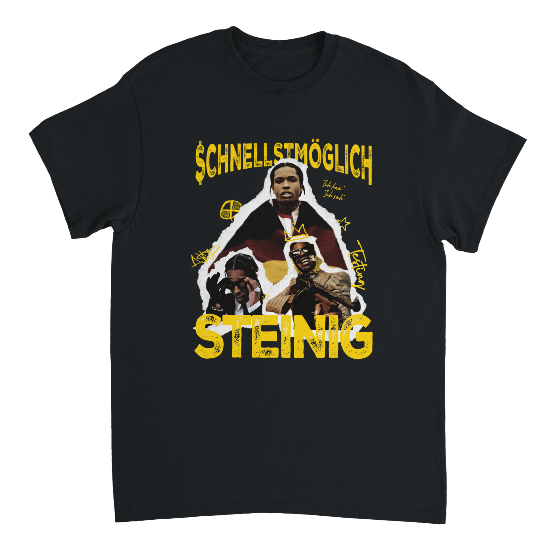 SCHNELLSTMÖGLICH STEINIG T - SHIRT - Print Material - LetztesHemd