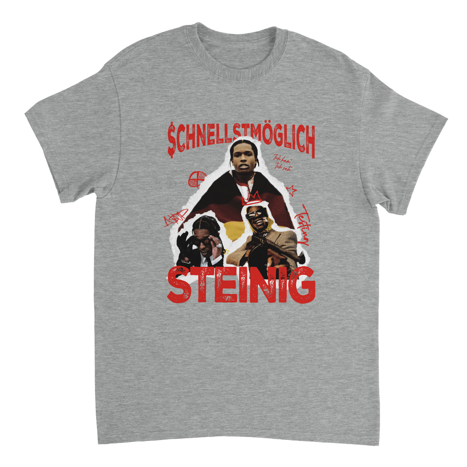 SCHNELLSTMÖGLICH STEINIG T - SHIRT - Print Material - LetztesHemd
