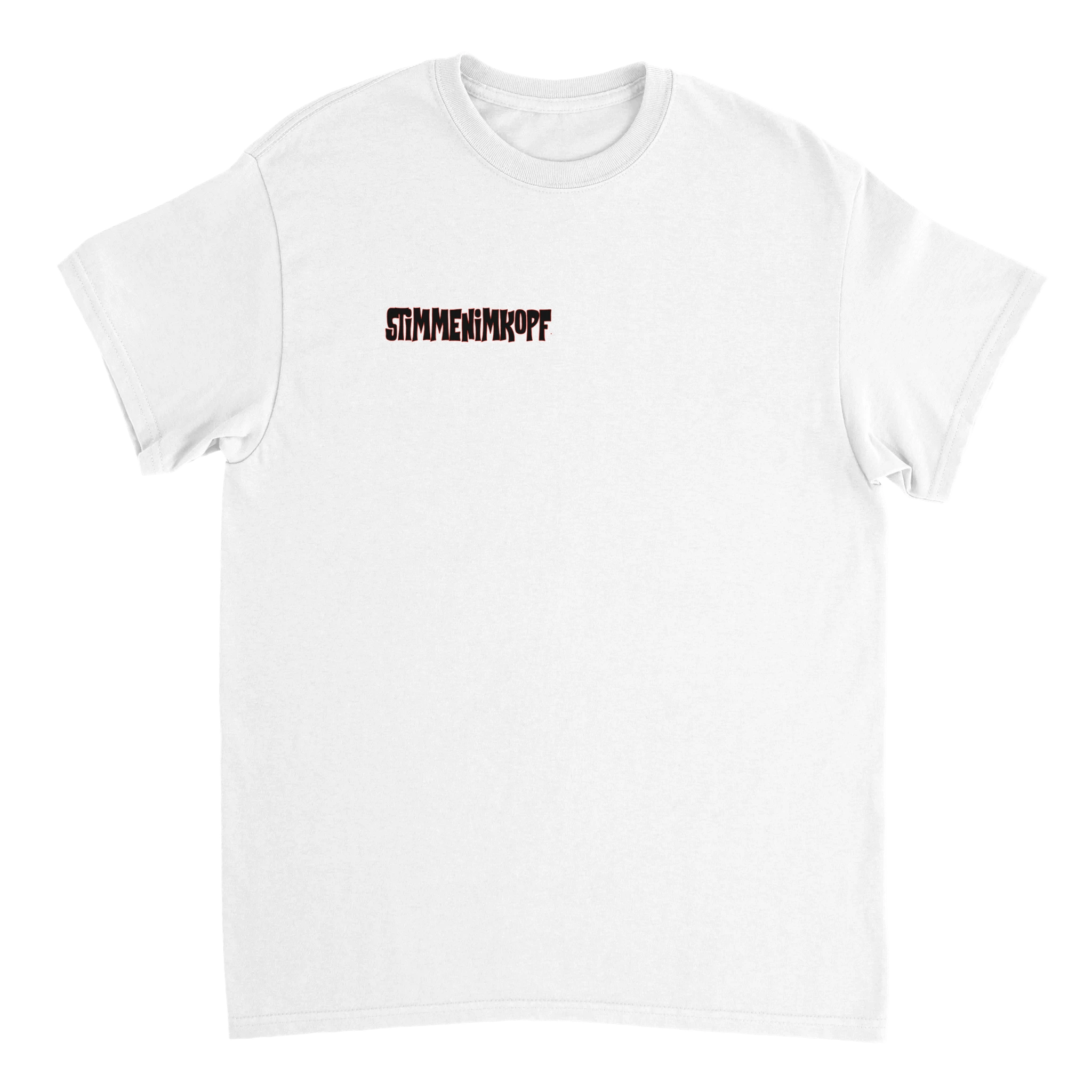 STIMMENIMKOPF PREMIUM MIT BACKPRINT T - SHIRT - LetztesHemd