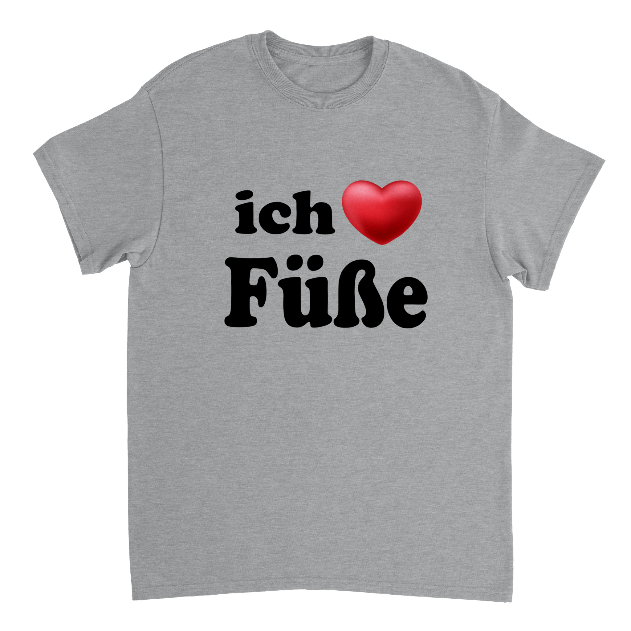 ICH LIEBE FÜSSE T-SHIRT