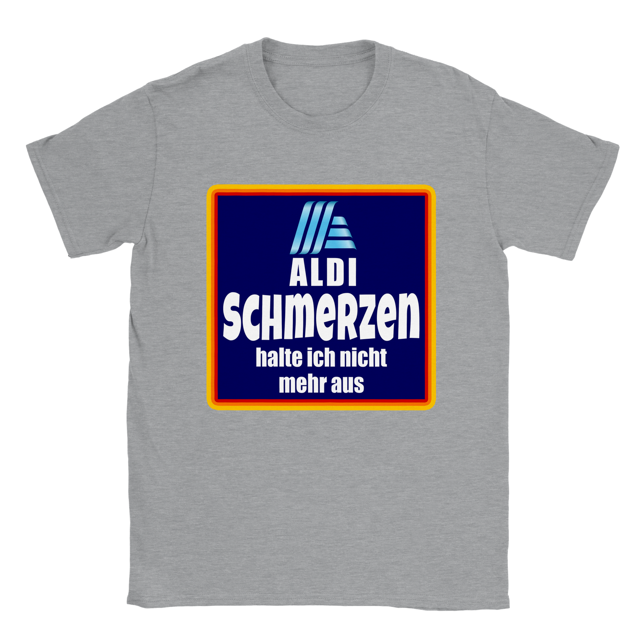 Aldi Schmerzen shirt gray