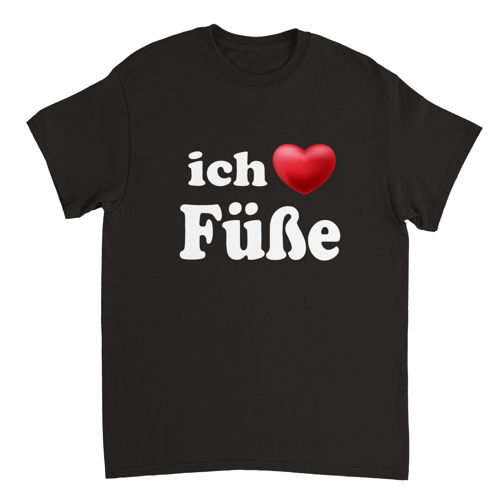 ICH LIEBE FÜSSE T-SHIRT