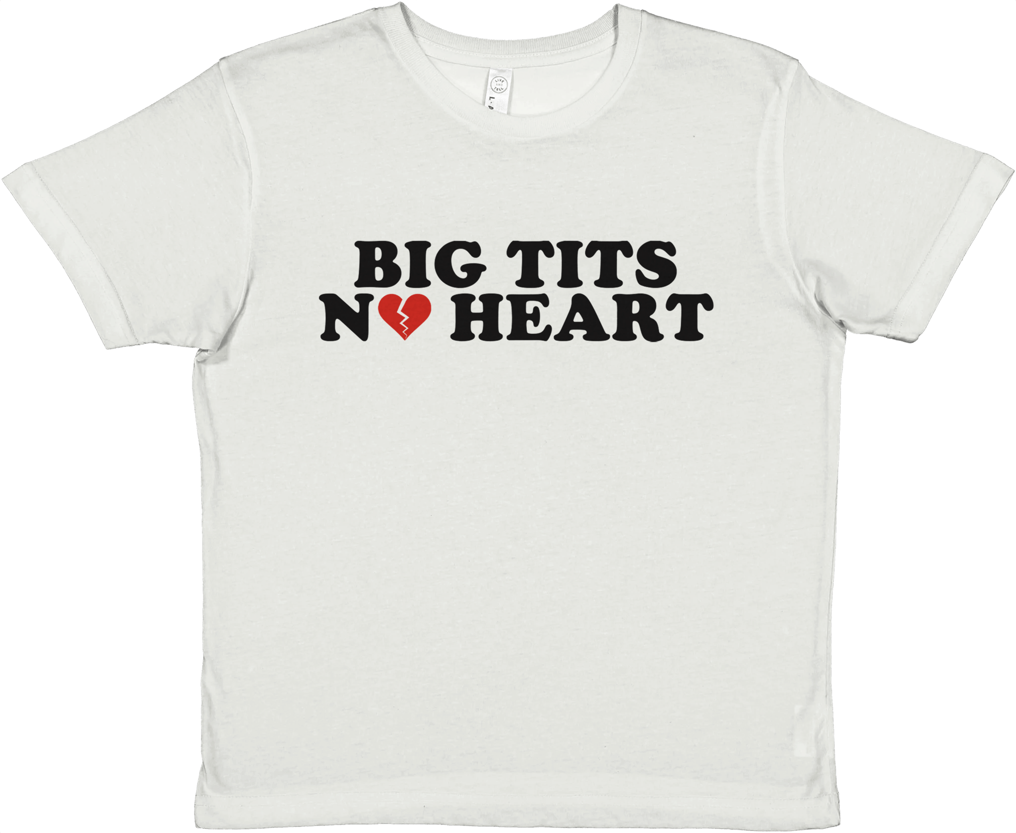 BIG TITS NO HEART BABY TEE - LetztesHemd