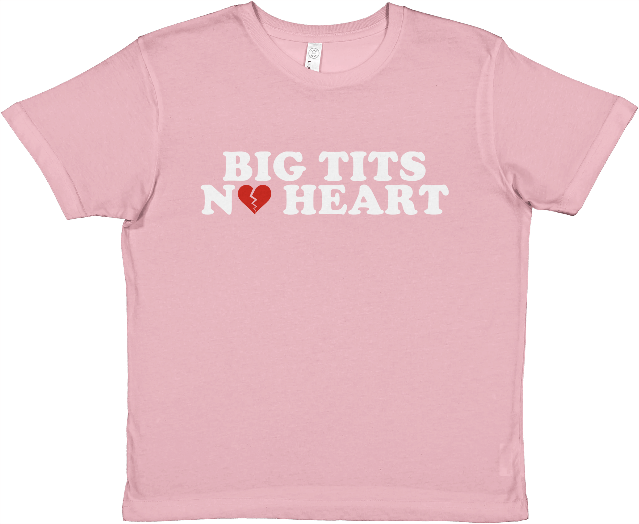 BIG TITS NO HEART BABY TEE - LetztesHemd