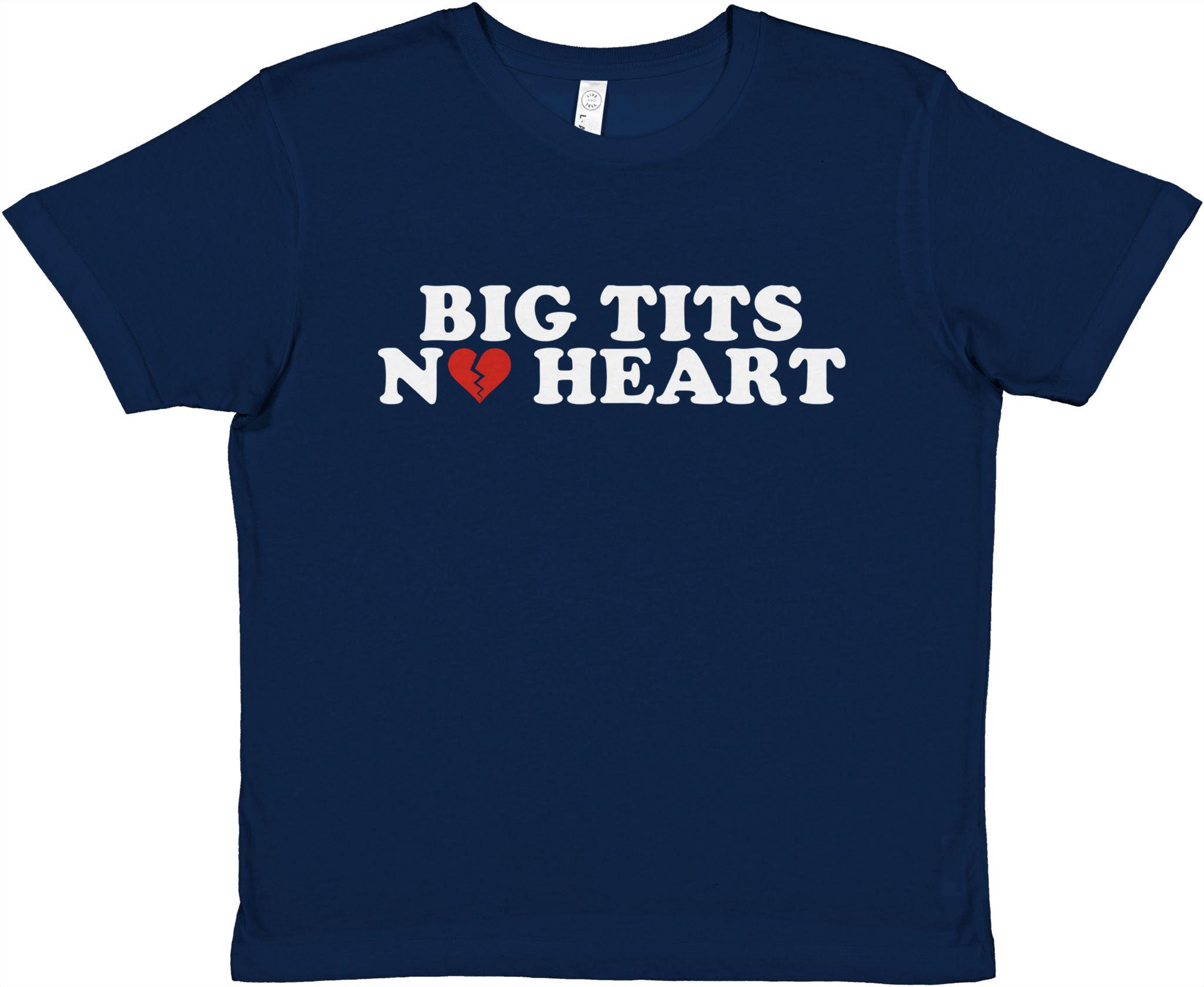 BIG TITS NO HEART BABY TEE - LetztesHemd