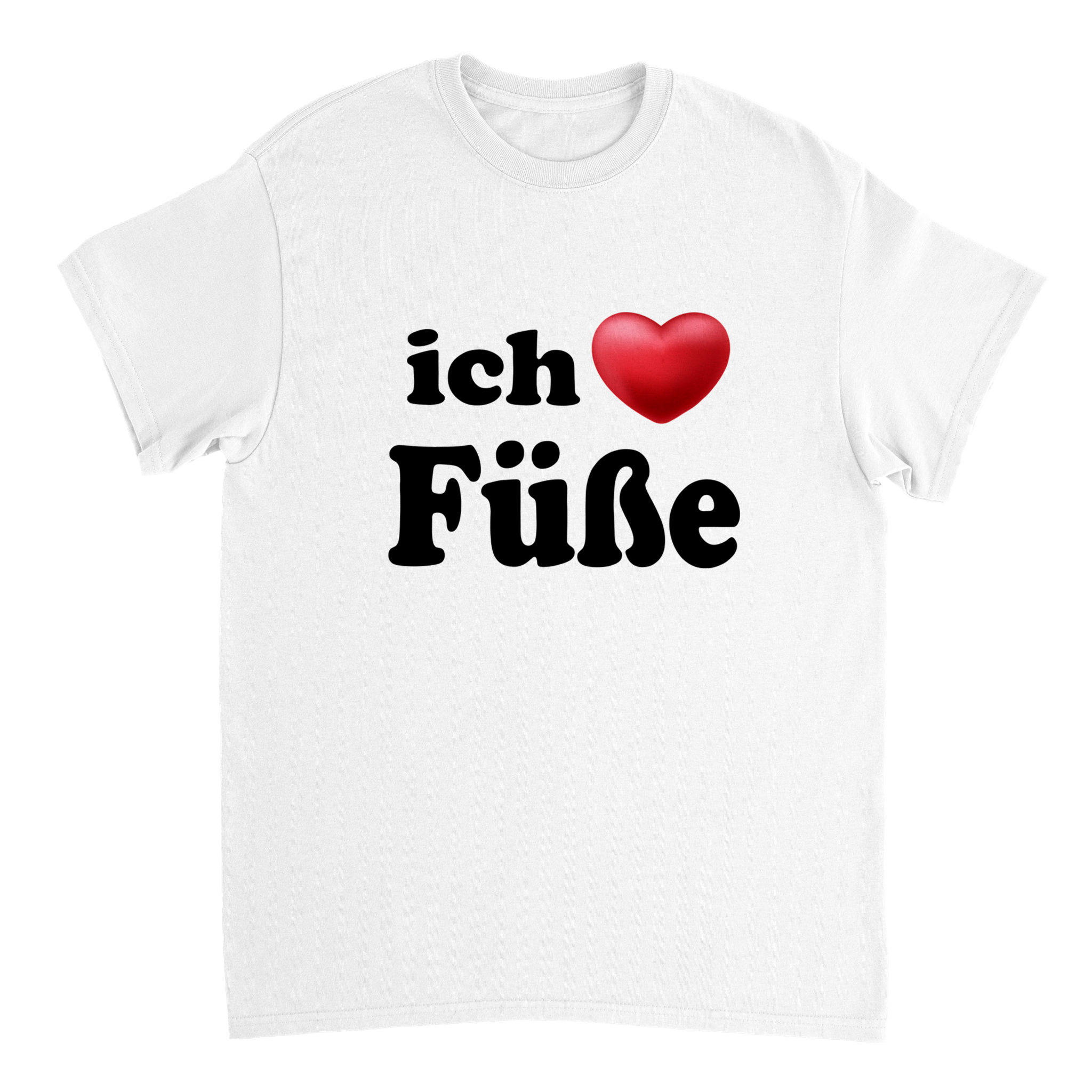 ICH LIEBE FÜSSE T-SHIRT