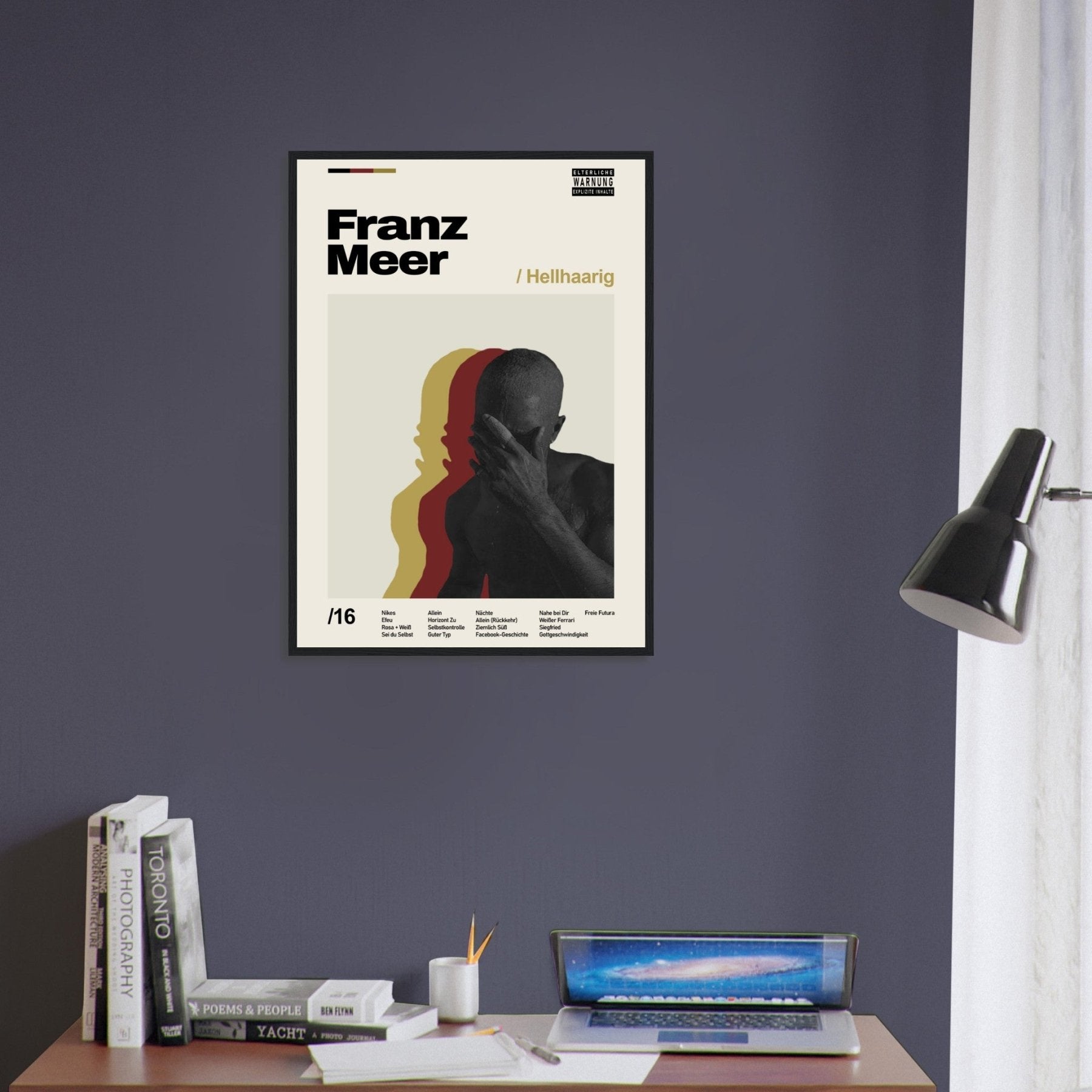 Franz Meer - Hellhaarig Poster - Print Material - LetztesHemd