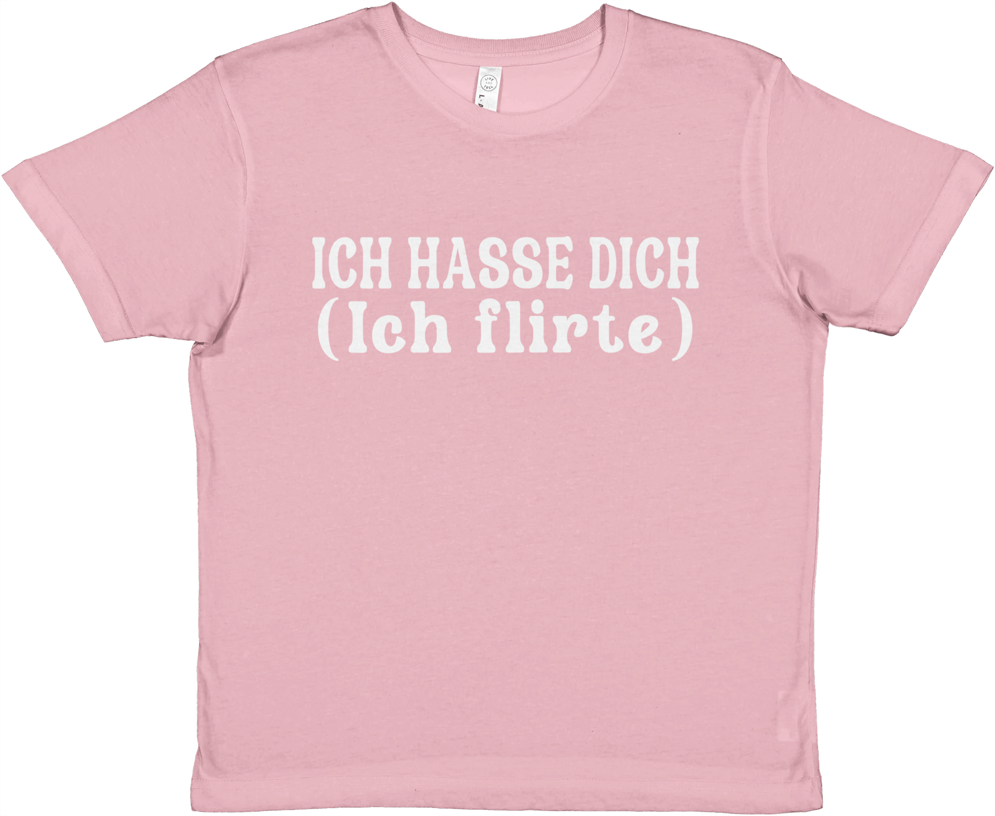 ICH HASSE DICH (ICH FLIRTE) BABY TEE - LetztesHemd