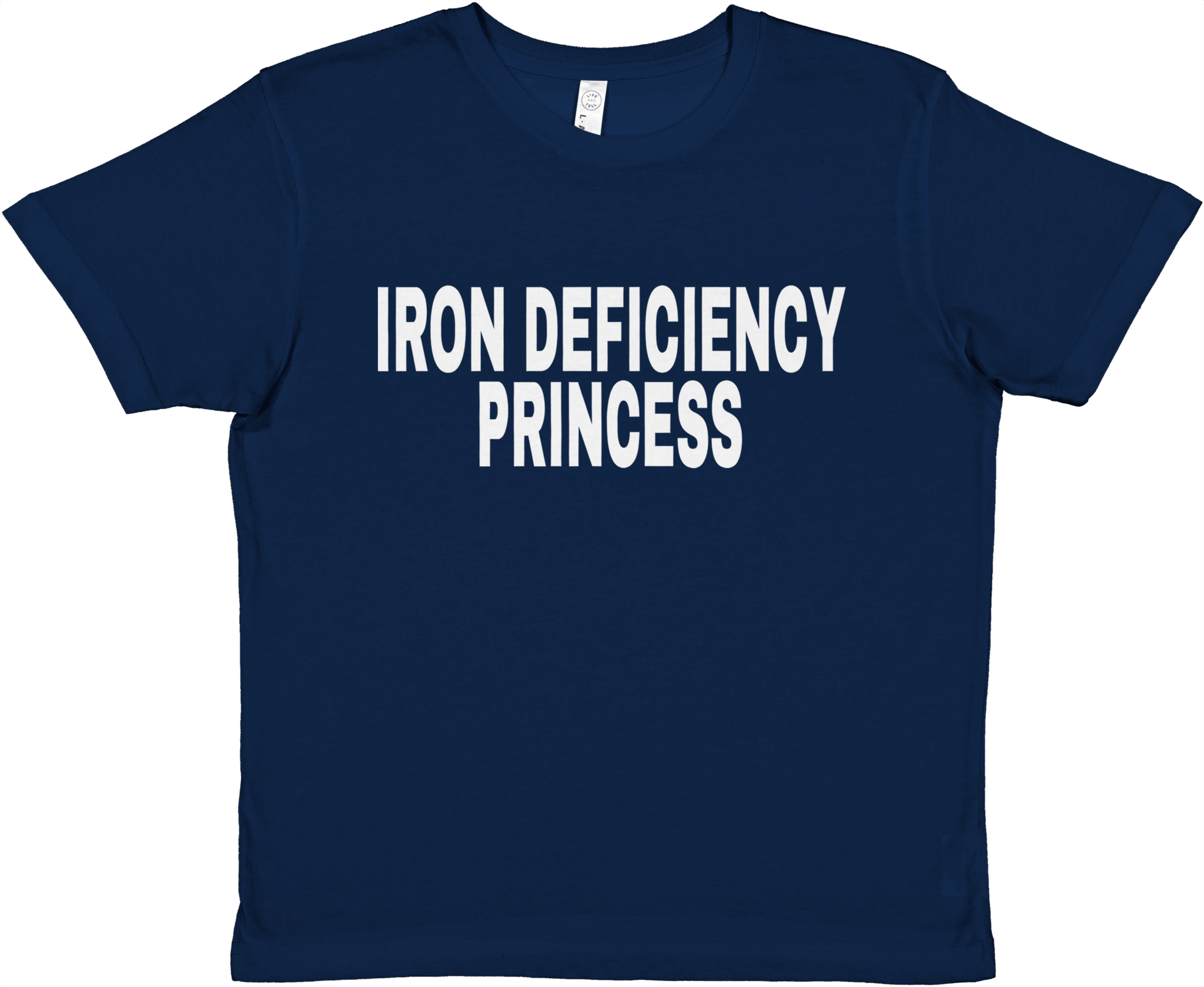 IRON DEFICIENCY PRINCESS BABY TEE - LetztesHemd