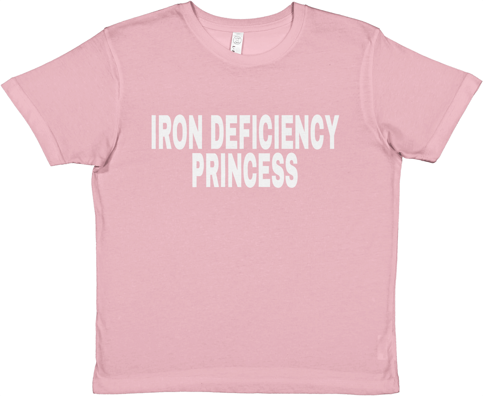 IRON DEFICIENCY PRINCESS BABY TEE - LetztesHemd