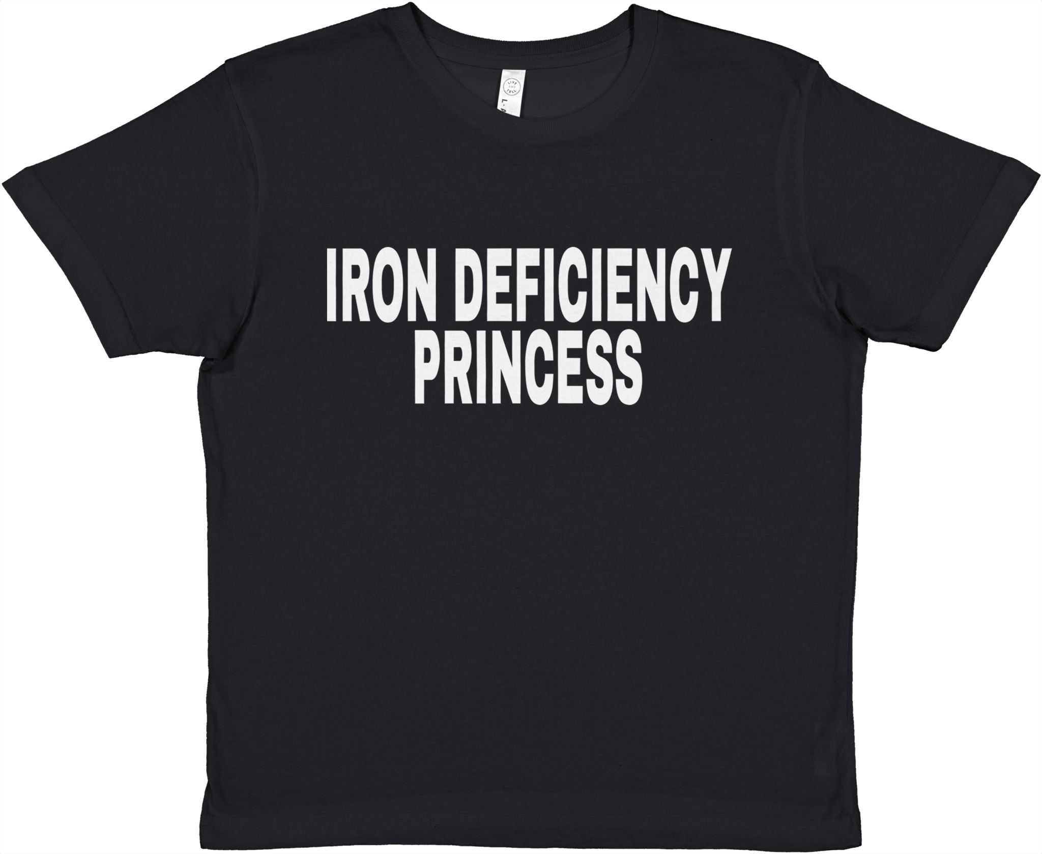 IRON DEFICIENCY PRINCESS BABY TEE - LetztesHemd