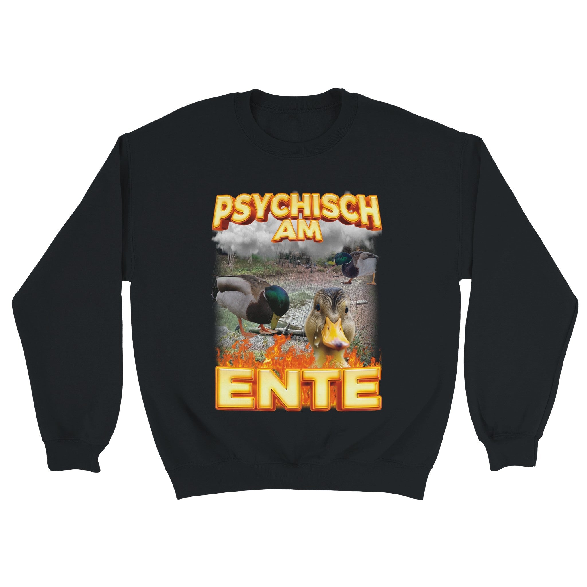 PSYCHISCH AM ENTE PULLOVER - LetztesHemd