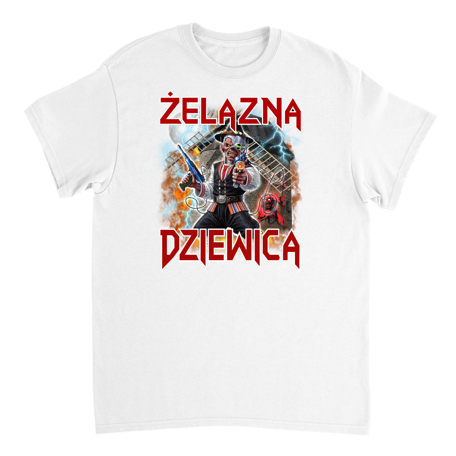 Żelazna Dziewica Koszulka