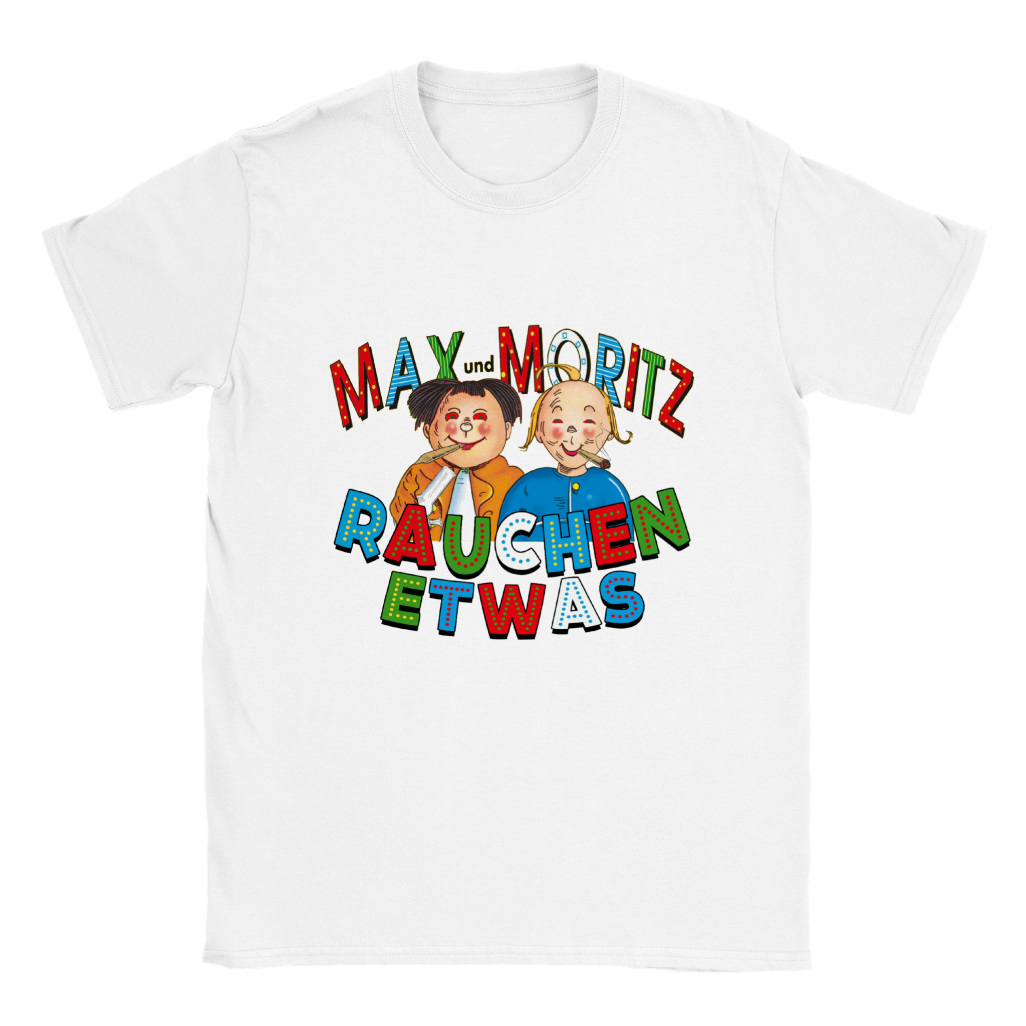 MAX UND MORITZ RAUCHEN ETWAS T-SHIRT